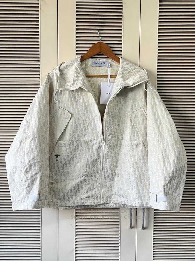 Dior Dior Hooded windbreaker jacket Size M / US 6-8 / IT 42-44 - 1 Thumbnail