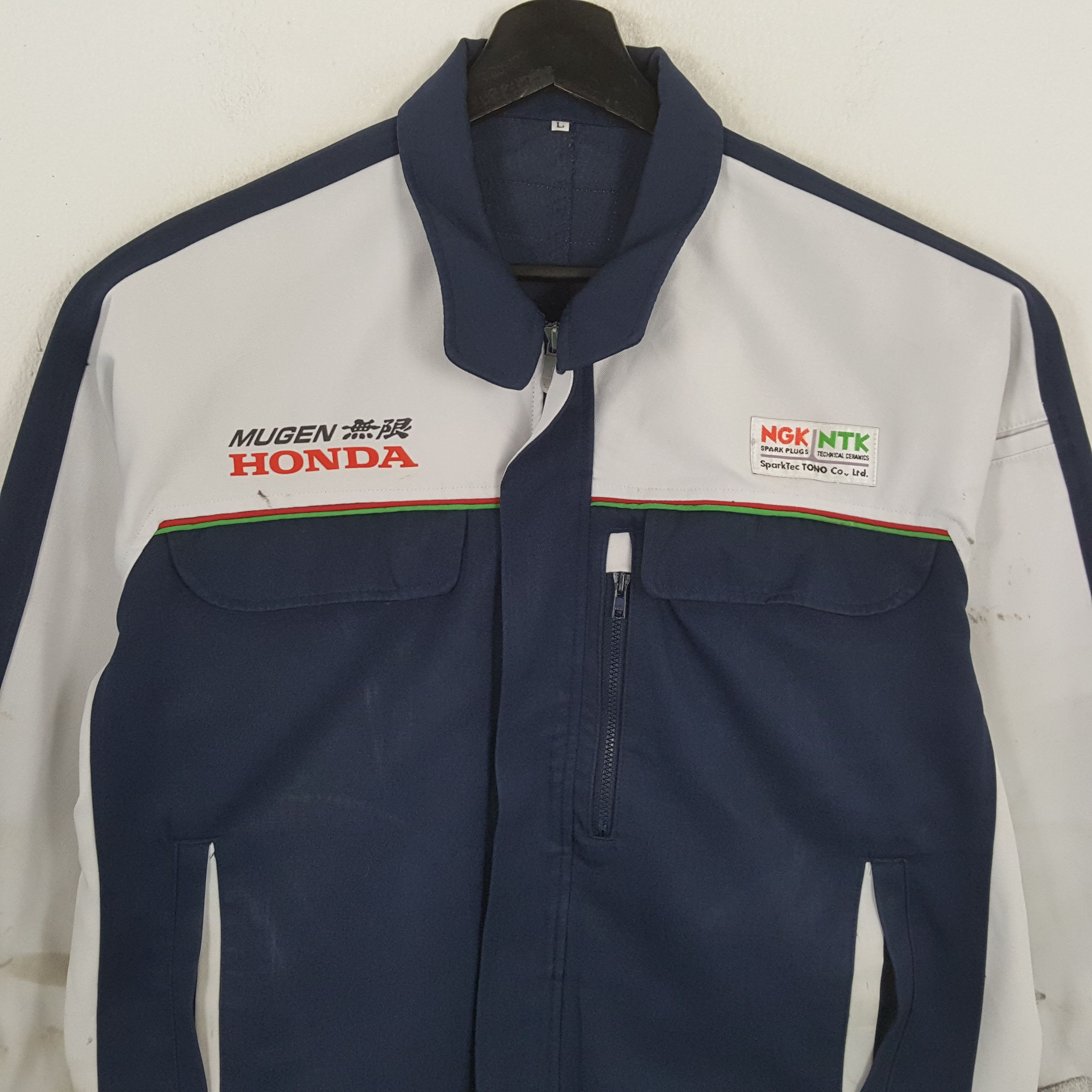 Japanese Brand × Vintage MUGEN HONDA Japanese Motorsports Custom Art Jacket Size US M / EU 48-50 / 2 - 4 Thumbnail