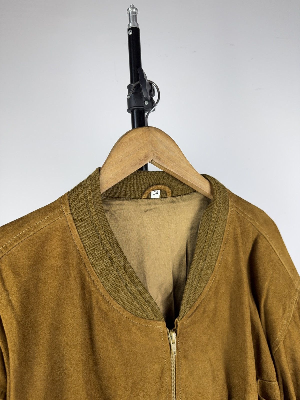 Japanese Brand Vintage 90s Cowboy Western USA Leather Bomber Flight Jacket Size US L / EU 52-54 / 3 - 5 Thumbnail