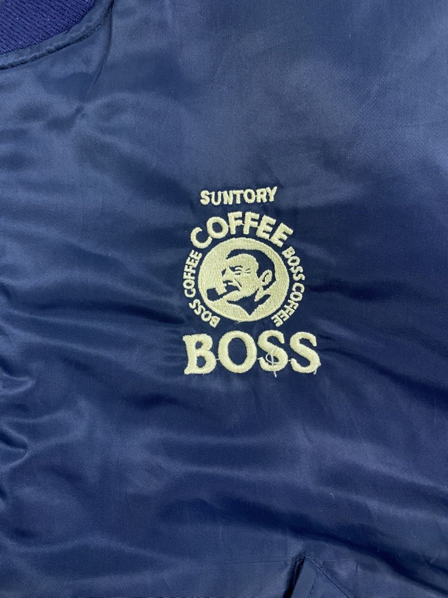 Japanese Brand Vintage Suntory Coffee Back Print Bombers Jacket Size US XL / EU 56 / 4 - 9 Thumbnail