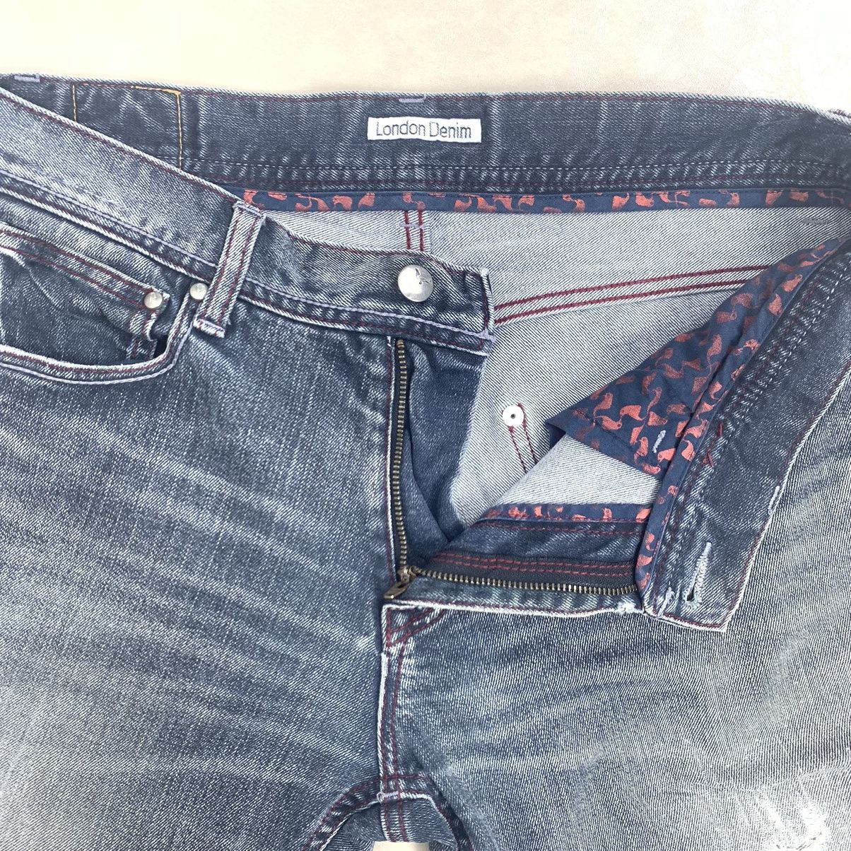 Japanese Brand × Jean London Denim Streetwear Size US 33 - 7 Thumbnail