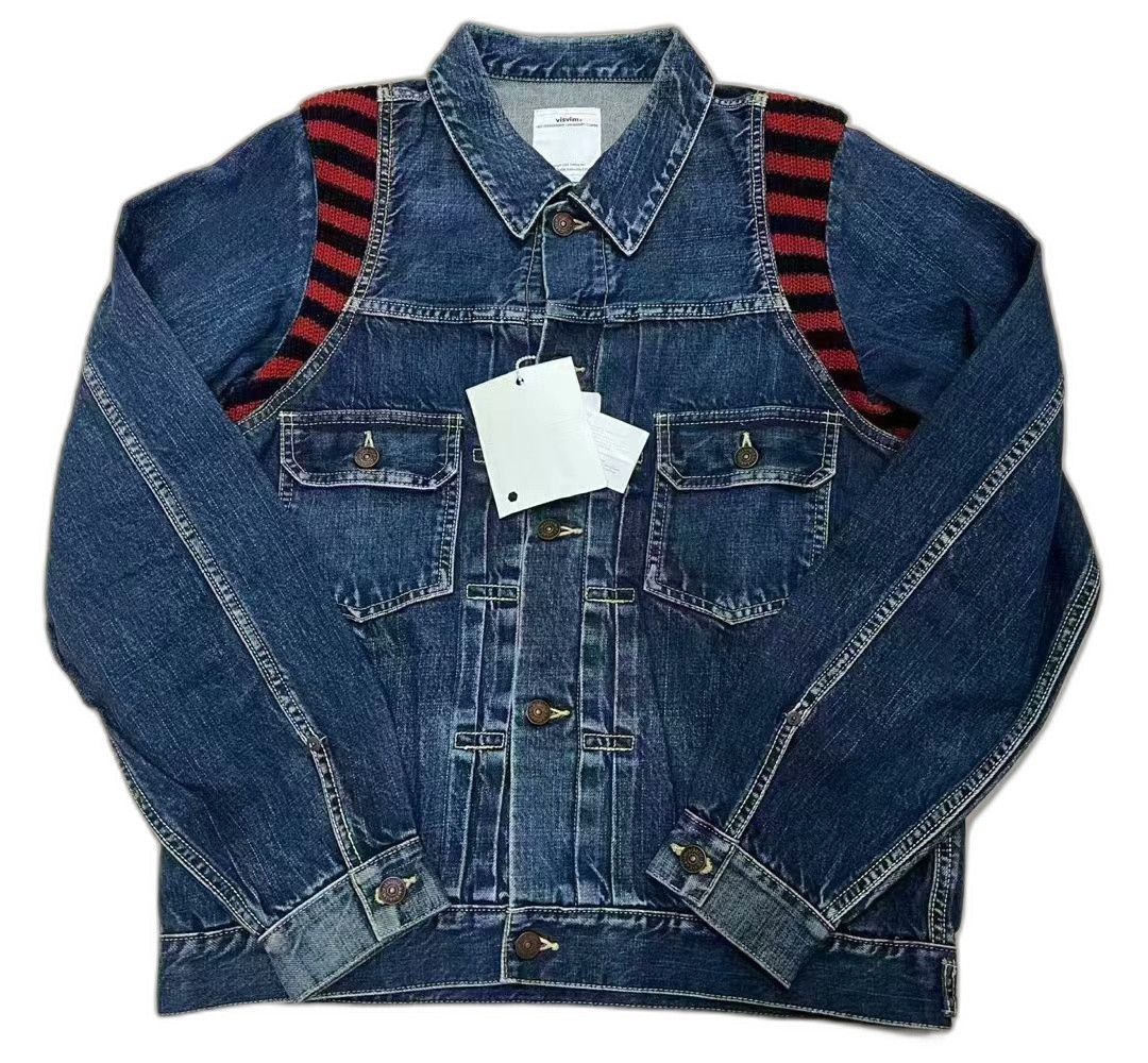 Visvim visvim 18SS 101 JKT Jumbo DMGD Size US M / EU 48-50 / 2 - 1 Thumbnail
