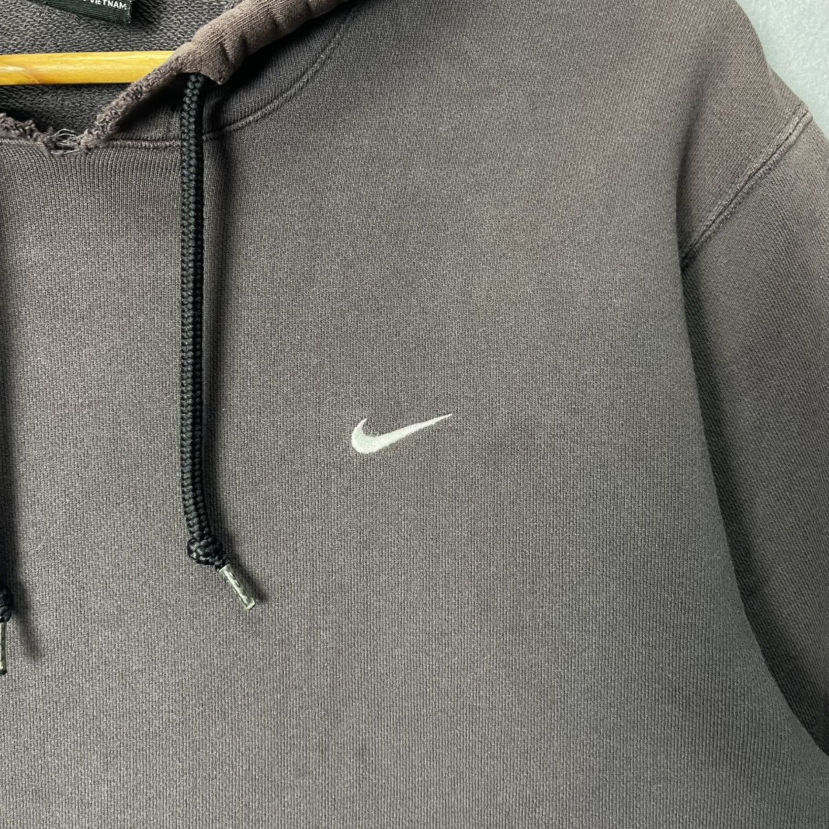 Nike Nike Mini Swoosh Pullover Hoodie – Brown Size US M / EU 48-50 / 2 - 3 Thumbnail