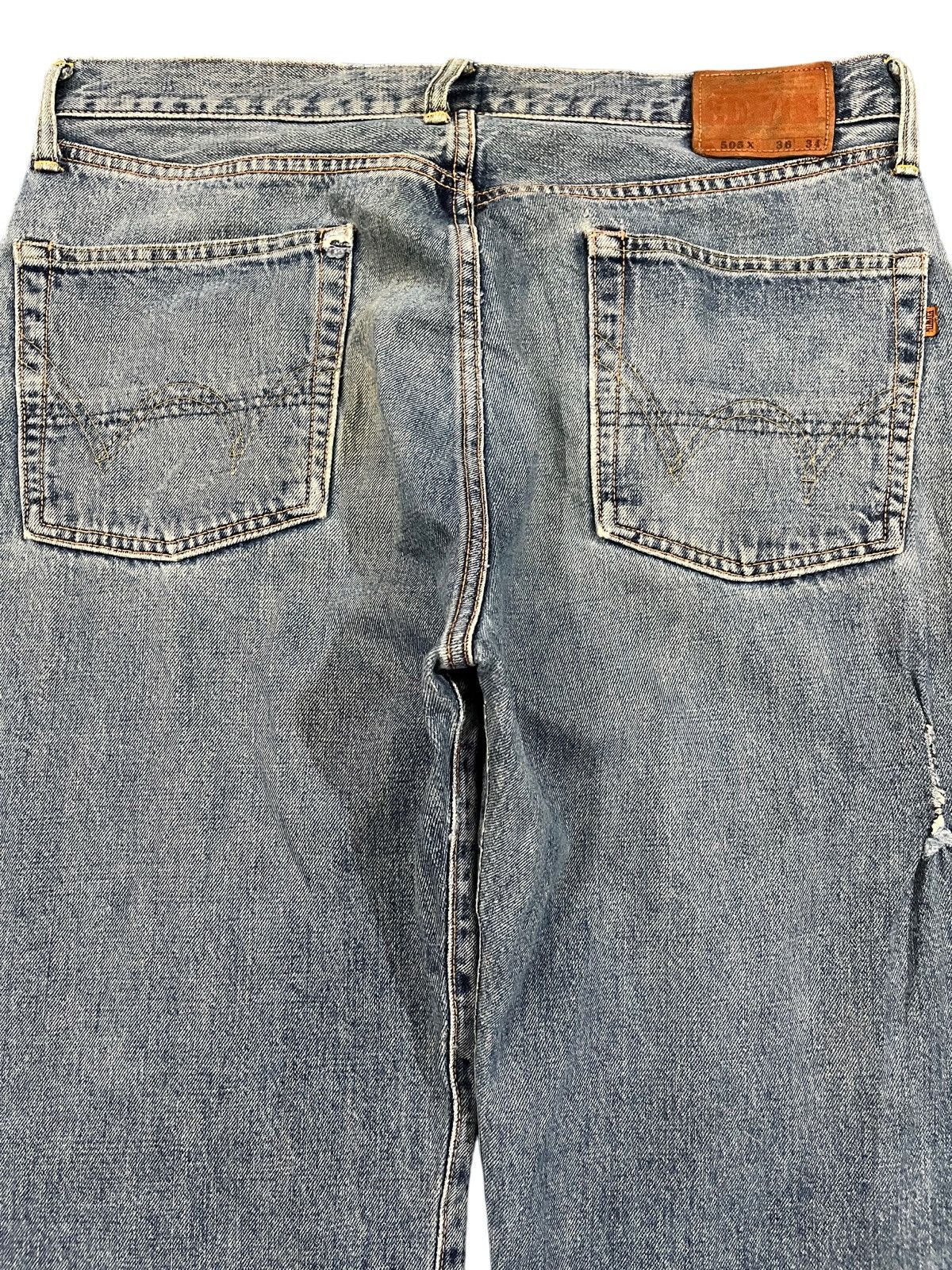 Edwin Vintage Edwin 505X Selvedge Baggy Denim Size US 35 - 7 Thumbnail