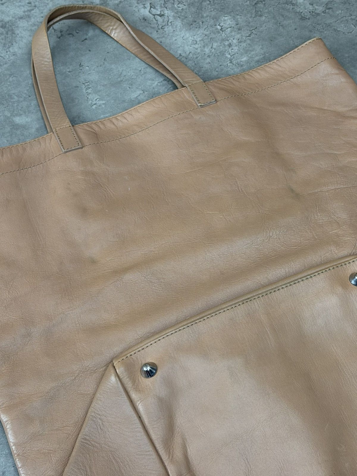 Maison Margiela Maison Margiela x H&M Leather Tote Bag Shopper Size ONE SIZE - 13 Thumbnail
