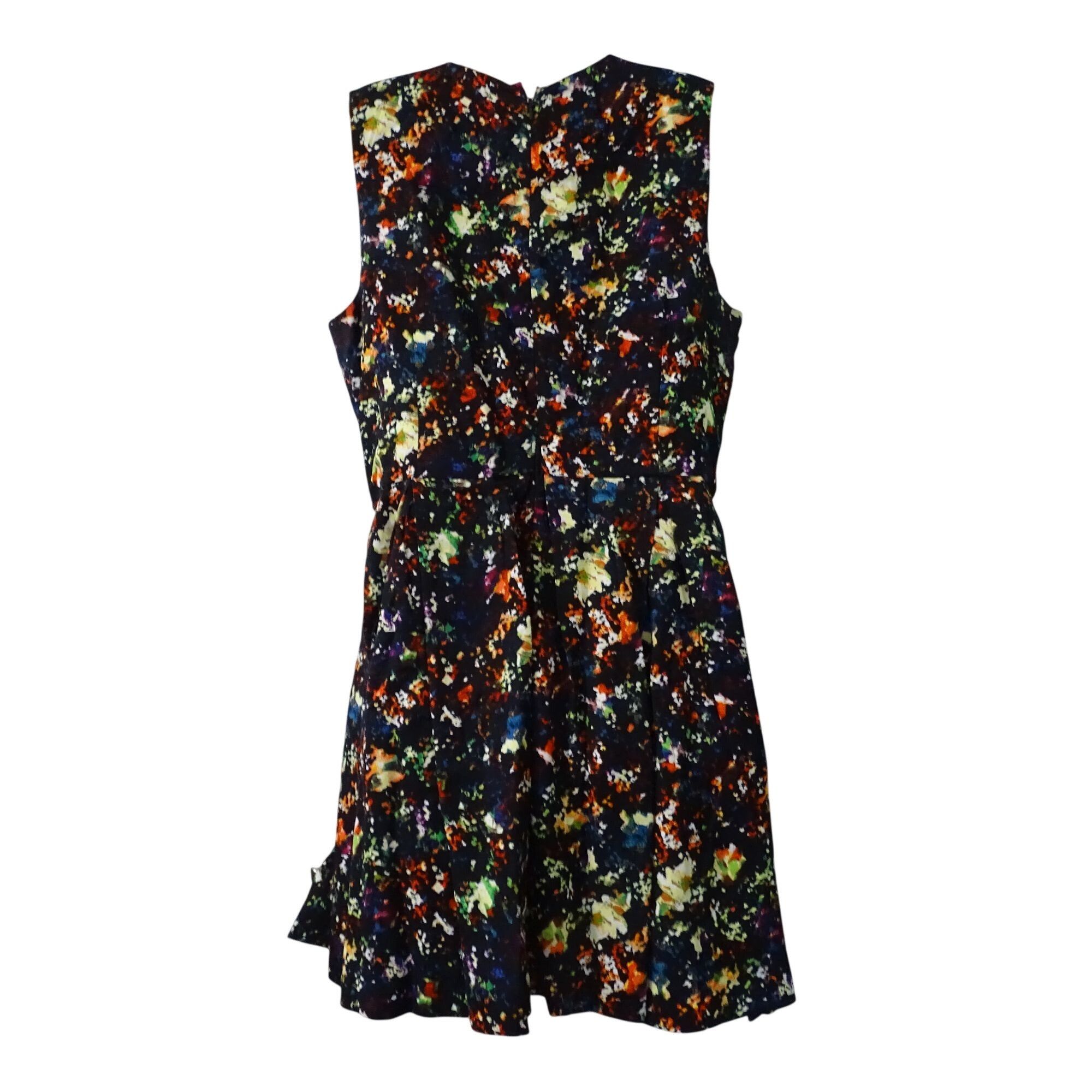 Gap Gap Floral Sleeveless Fit and Flare Pleated Dress Size 14 Size XL / US 12-14 / IT 48-50 - 4 Thumbnail