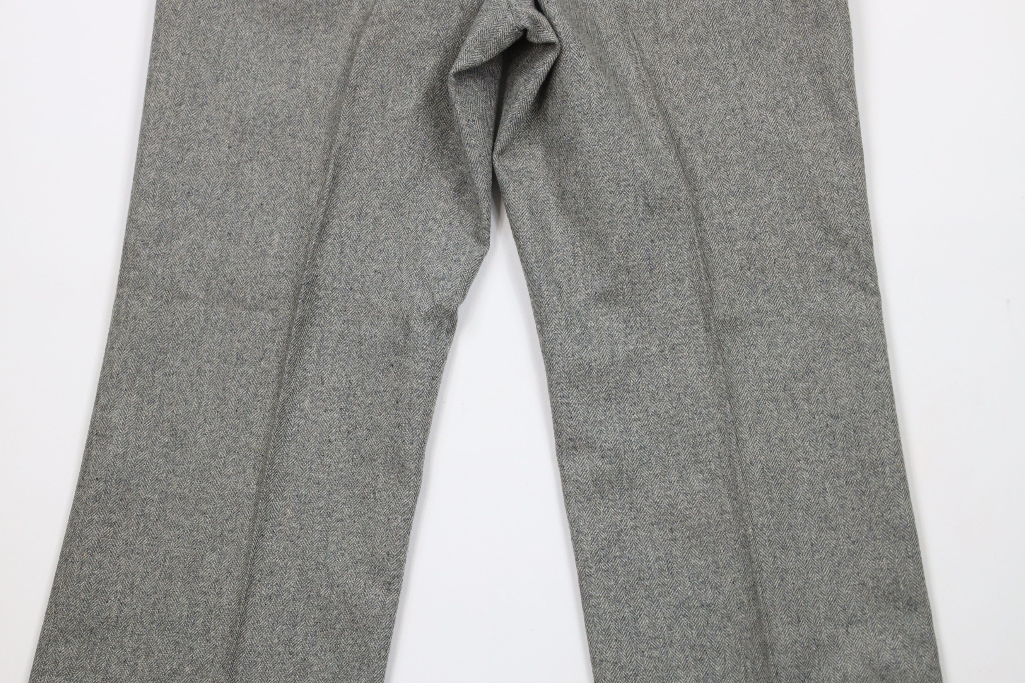 Vintage Vintage 70s Streetwear Herringbone Wide Leg Chino Pants USA Size US 32 / EU 48 - 9 Thumbnail