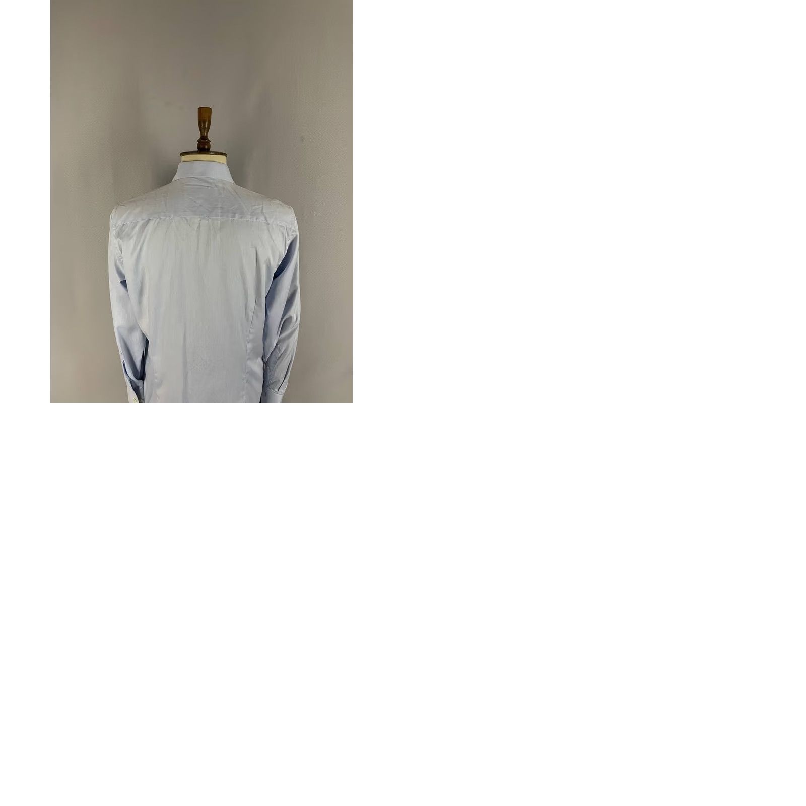 Eton Eton Shirt Mens 42 Light Blue Slim Fit Casual Size Cotton Long Sleeve Button Size US XL / EU 56 / 4 - 9 Thumbnail