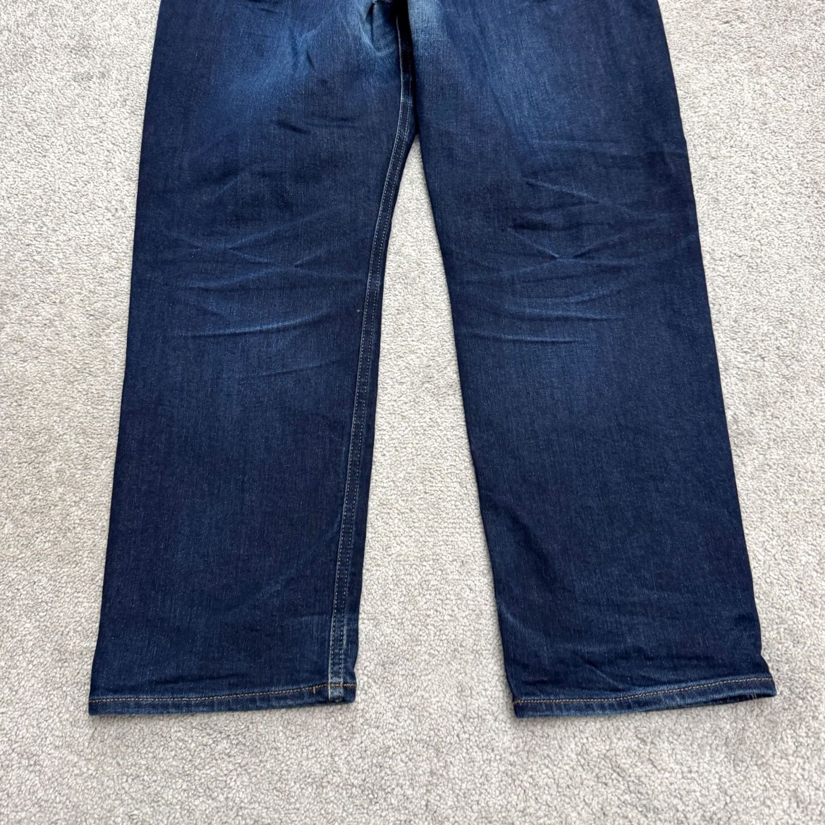Banana Republic Banana Republic Traveler Straight Leg Denim Jeans Mens Dark Wash 34x30 Stretch Size US 34 / EU 50 - 3 Thumbnail