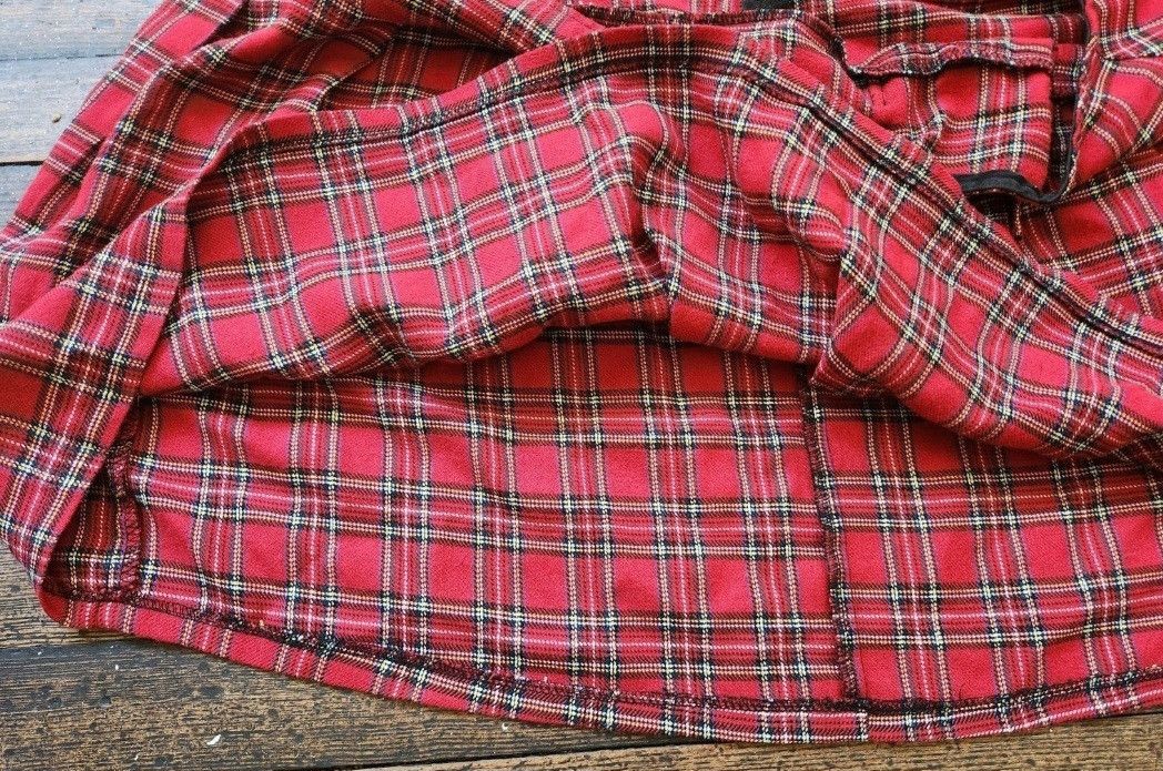 Lip Service Vintage Lip Service Gothic Plaid Miniskirt Size 42" / US 20 - 6 Thumbnail