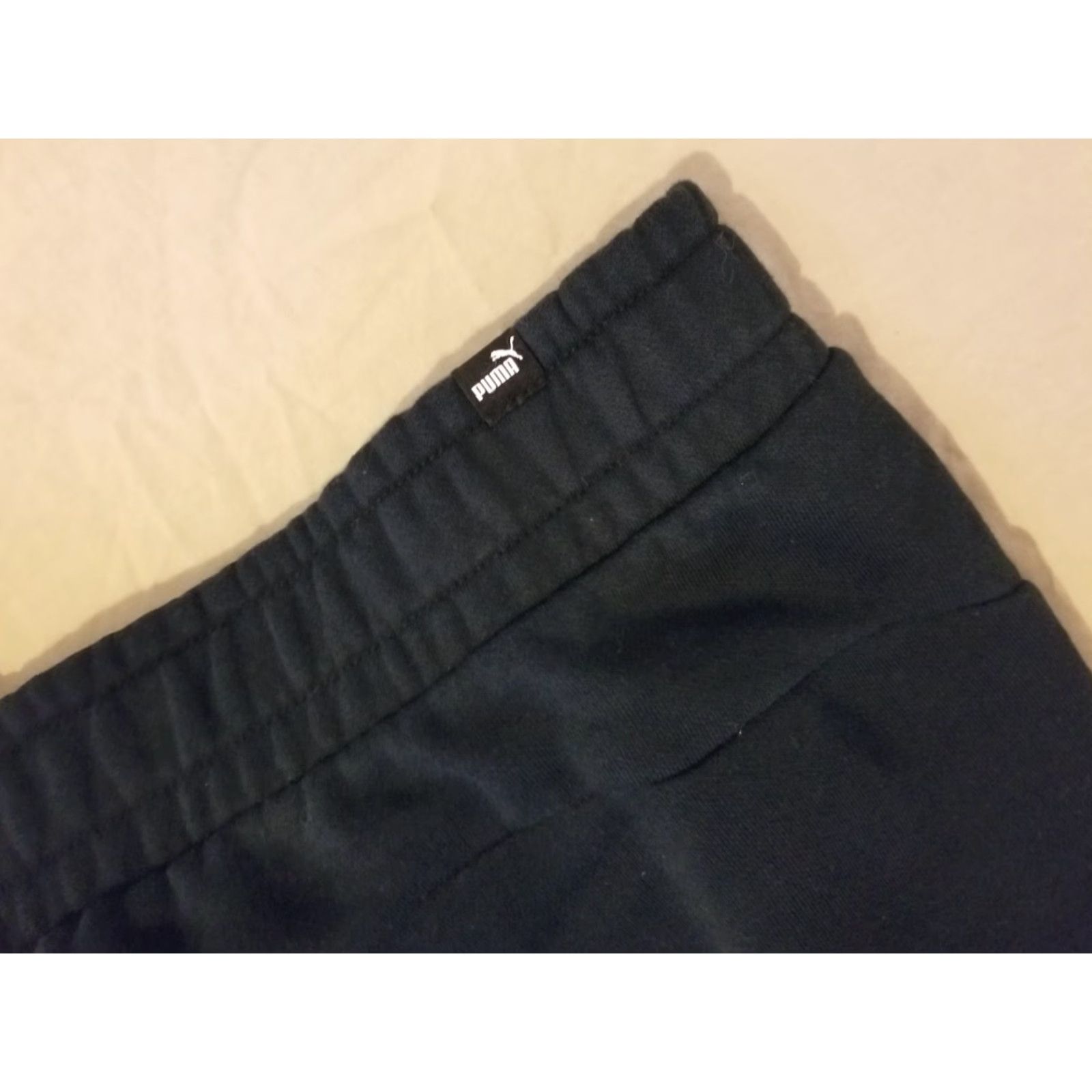 Puma PUMA Pants 2XL Black Athletic Jogger Mens Regular Size 2XL Workout Activewear Sportswear Pants Size US 39 - 5 Thumbnail