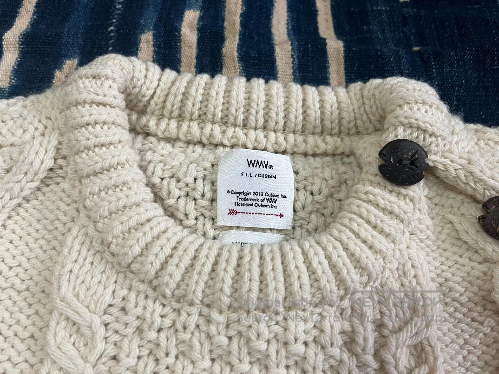 Visvim visvim ivory crew knit sweater. Size M / US 6-8 / IT 42-44 - 4 Thumbnail