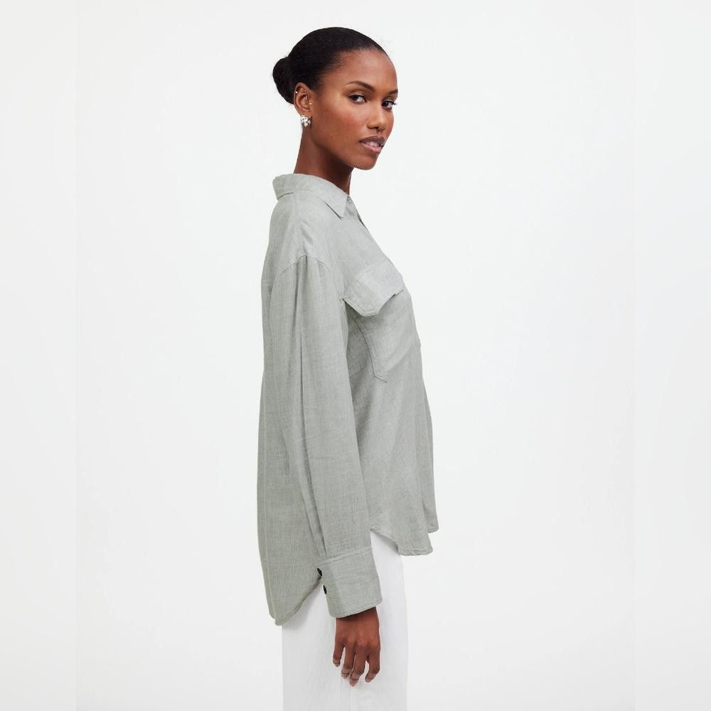Madewell Madewell Popover Shirt Size S / US 4 / IT 40 - 2 Thumbnail