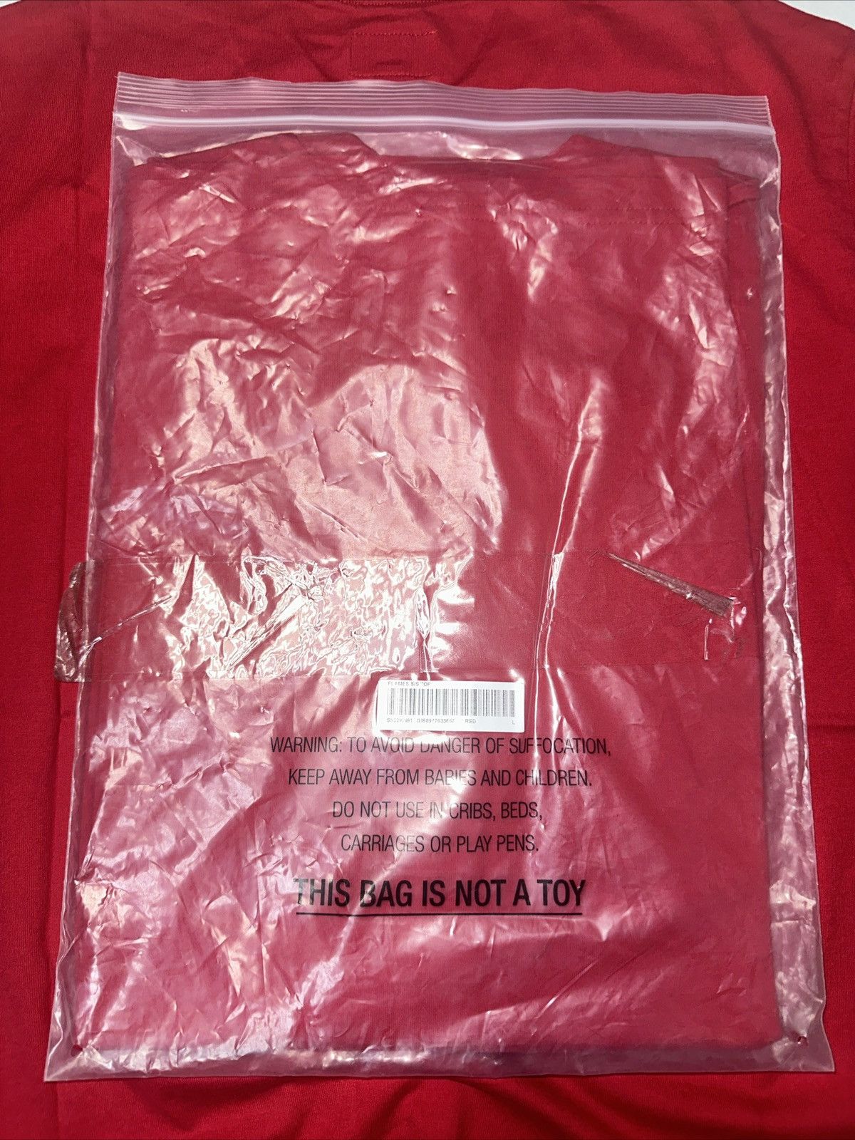 Supreme Supreme Flames S/S Top (SS22) Red Size US M / EU 48-50 / 2 - 2 Thumbnail