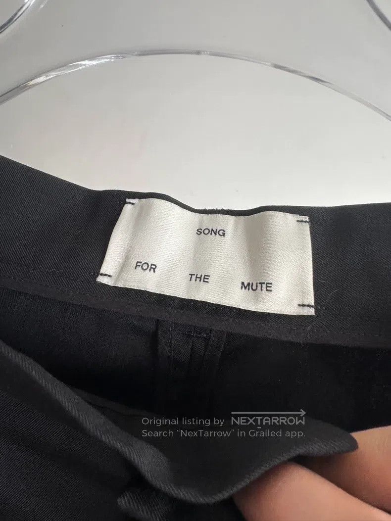 SONG FOR THE MUTE Woolen trousers