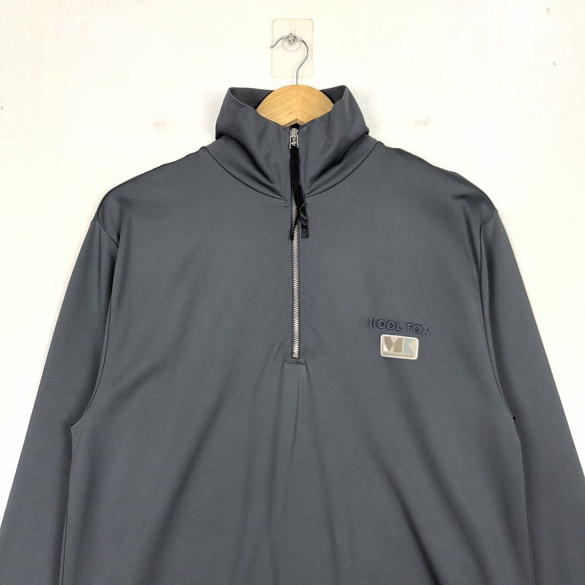 Japanese Brand × Maison Kitsune × Other Kool For Maison Kitsune Halfzipper Jacket Size US M / EU 48-50 / 2 - 2 Thumbnail