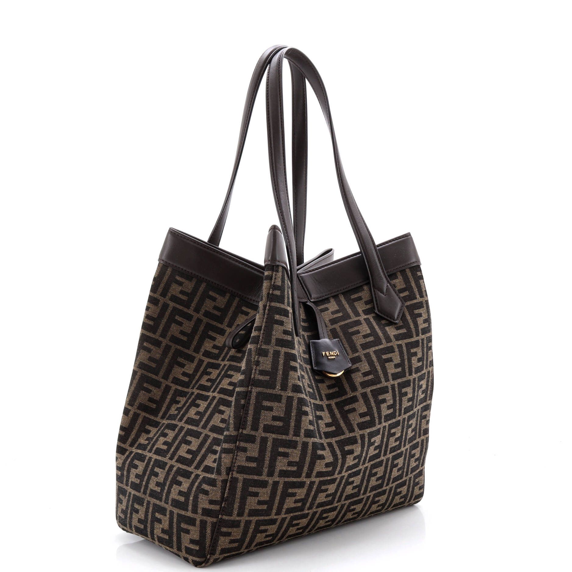 Fendi Origami Tote Zucca Canvas Large Size ONE SIZE - 1 Thumbnail