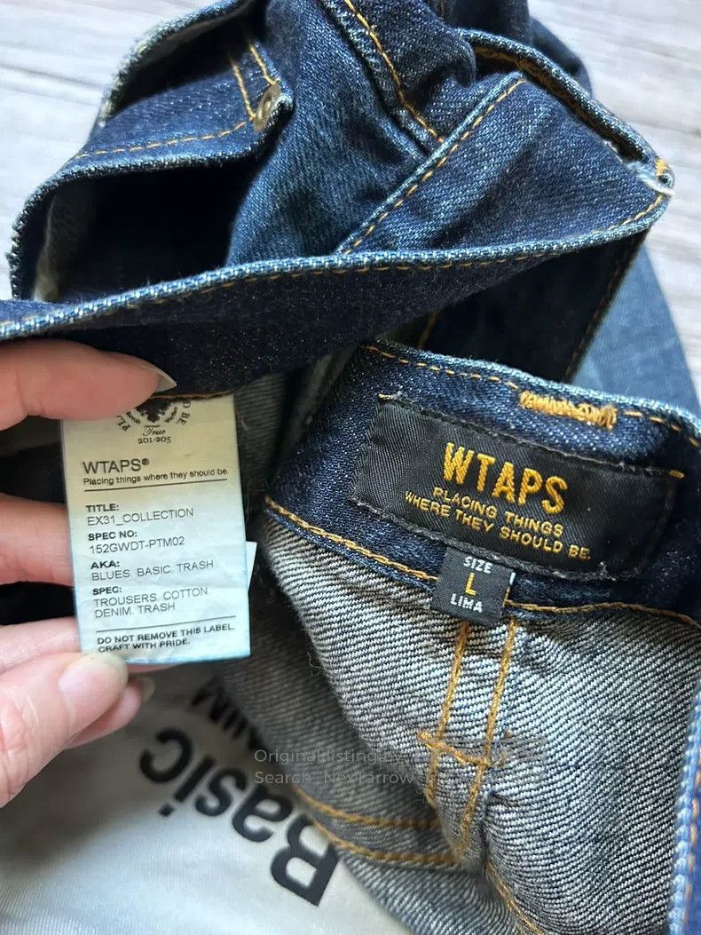 Wtaps Wtaps size L Blue jeans Size US 41 - 5 Thumbnail