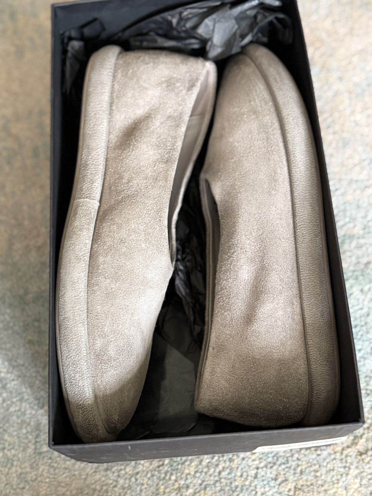 Marsell Gray ballerina flats in suede 100% calf leather Size US 6 / EU 39 - 1 Thumbnail