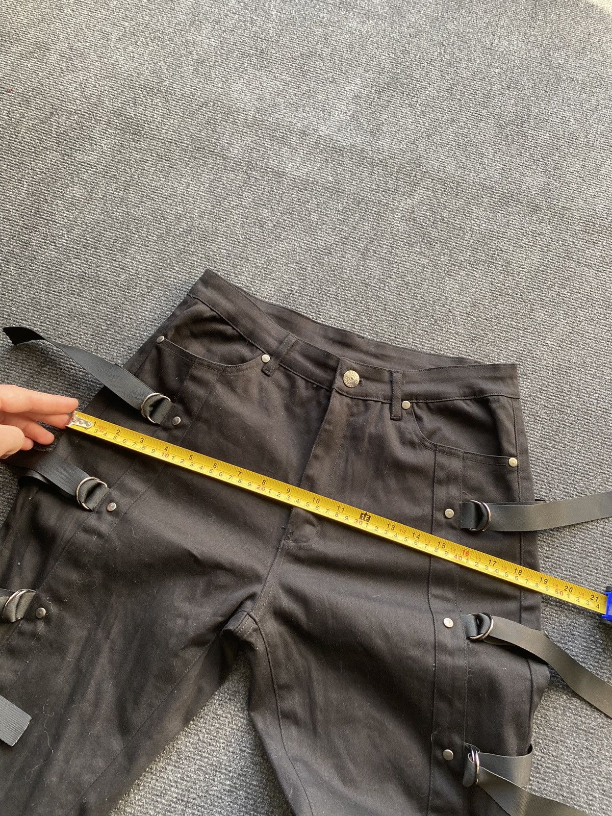 Other 🔥Banned Alt Opium Punk Bondage Gothic Pants 28 rare goth emo Size 28" / US 6 / IT 42 - 9 Thumbnail
