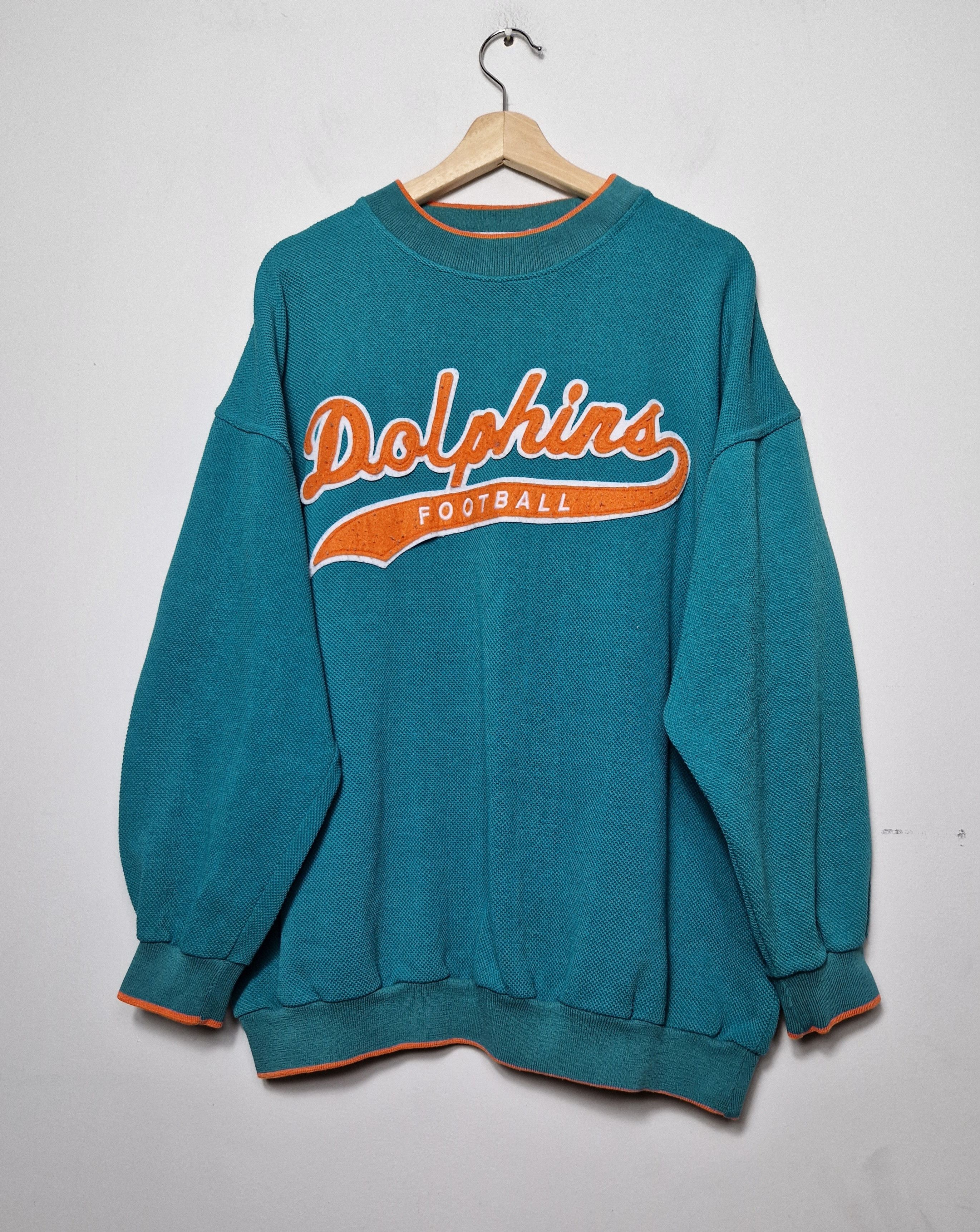 NFL × Starter × Vintage Starter Miami Dolphins sweatshirt Size US L / EU 52-54 / 3 - 1 Thumbnail