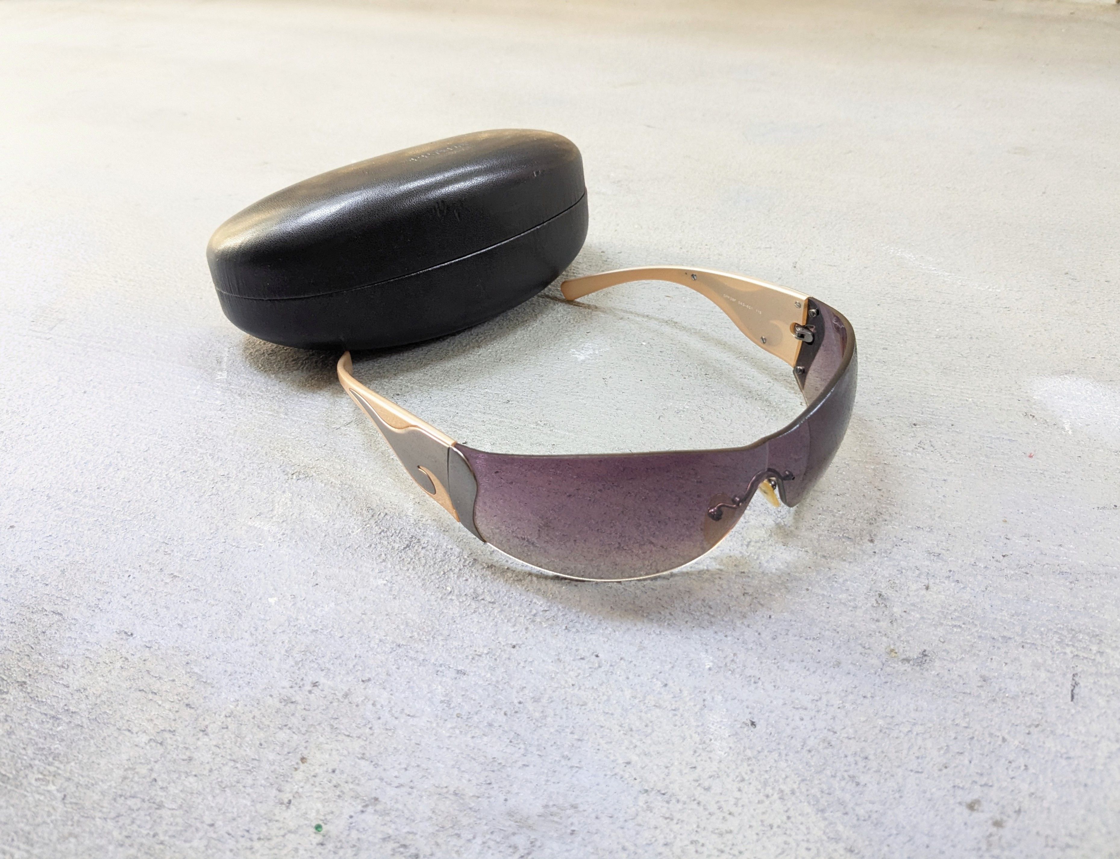 Prada Prada Sunglasses SPR58H Y2K Purple Gradient Flame Fire Size ONE SIZE - 1 Thumbnail