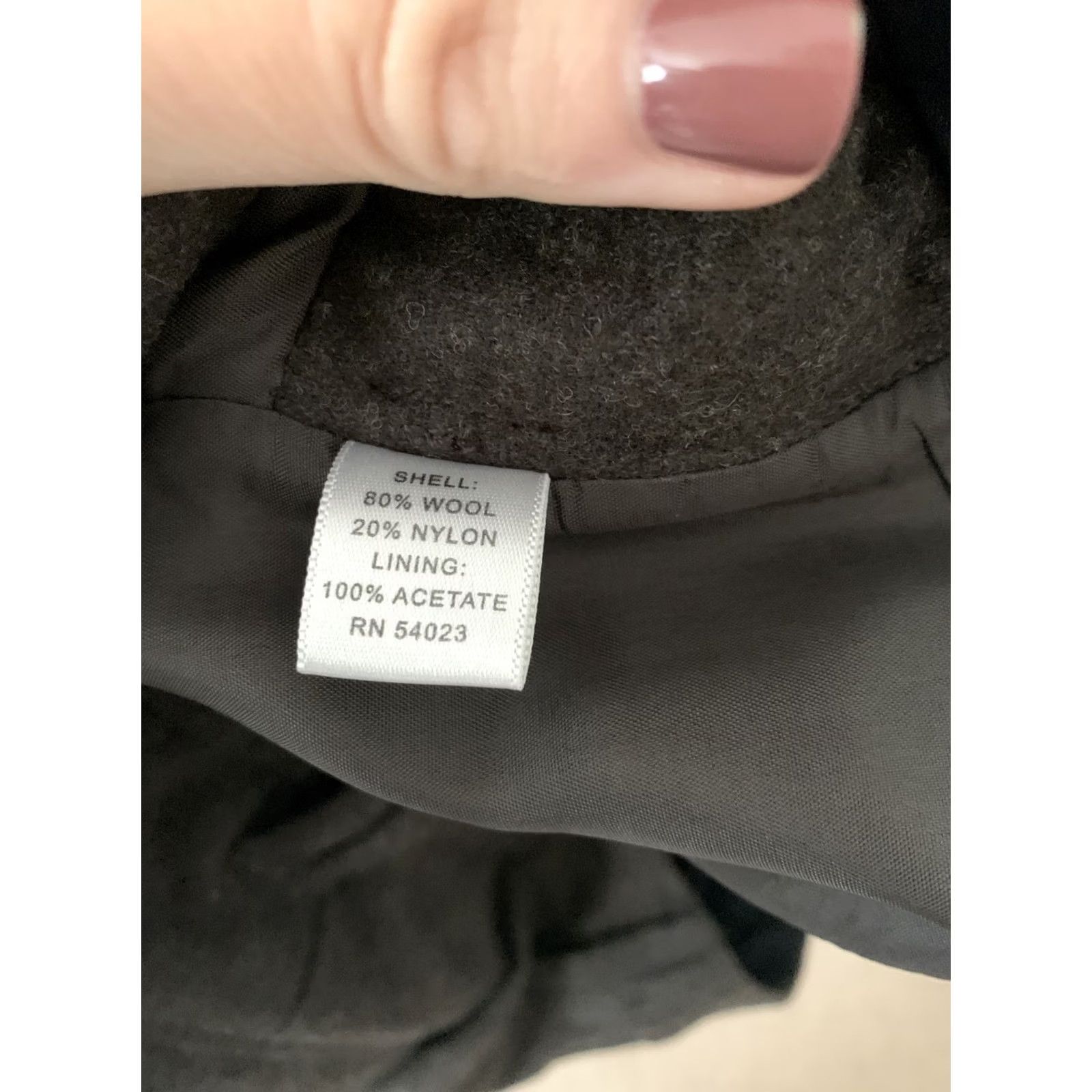 Banana Republic VINTAGE Banana Republic Wool Blend Capri Dark Gray Dress Pant Womens SZ 10 #720 Size 32" / US 10 / IT 46 - 5 Thumbnail