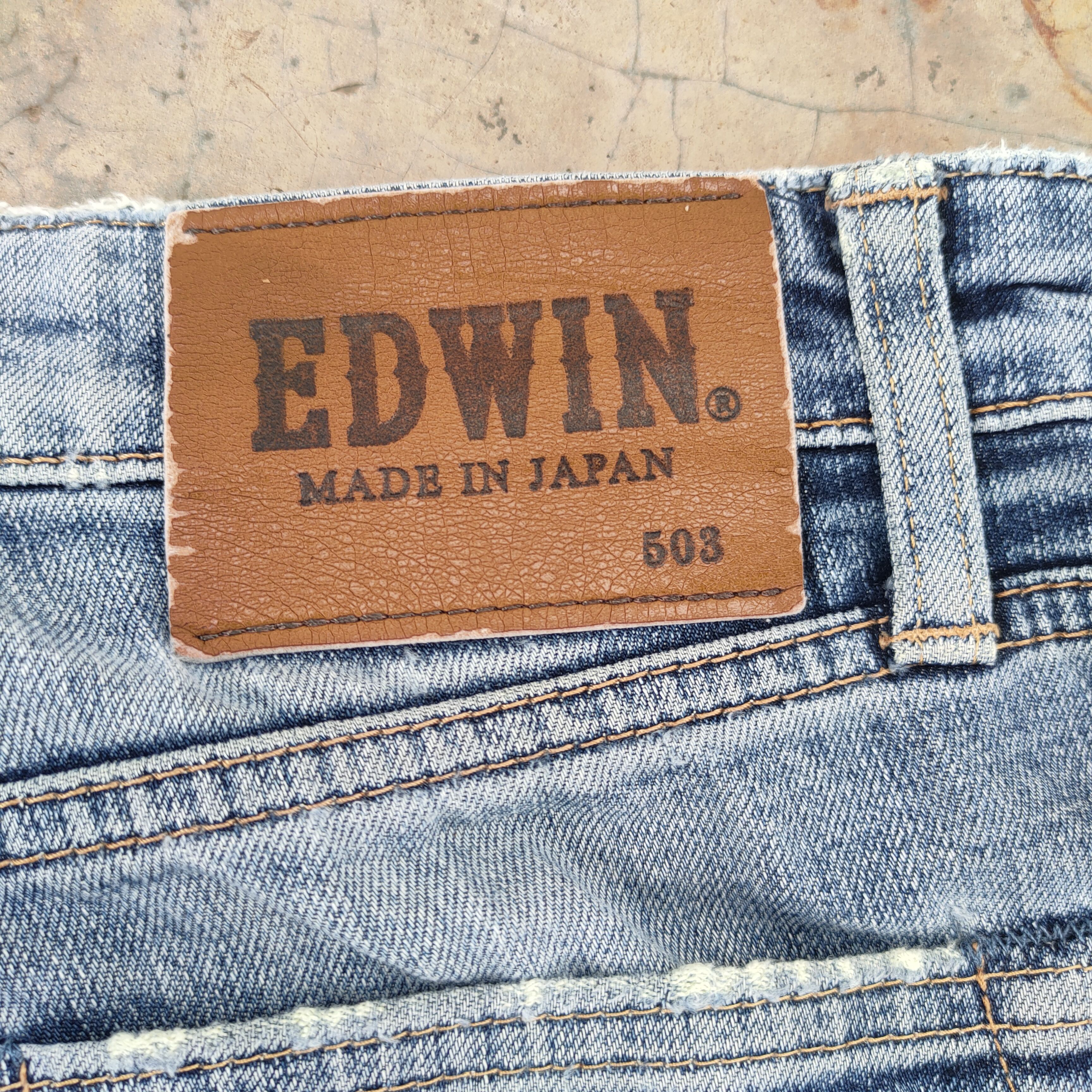 Edwin × Jean × Vintage VINTAGE EDWIN FADED JEANS DENIM PANTS Size US 32 / EU 48 - 11 Thumbnail