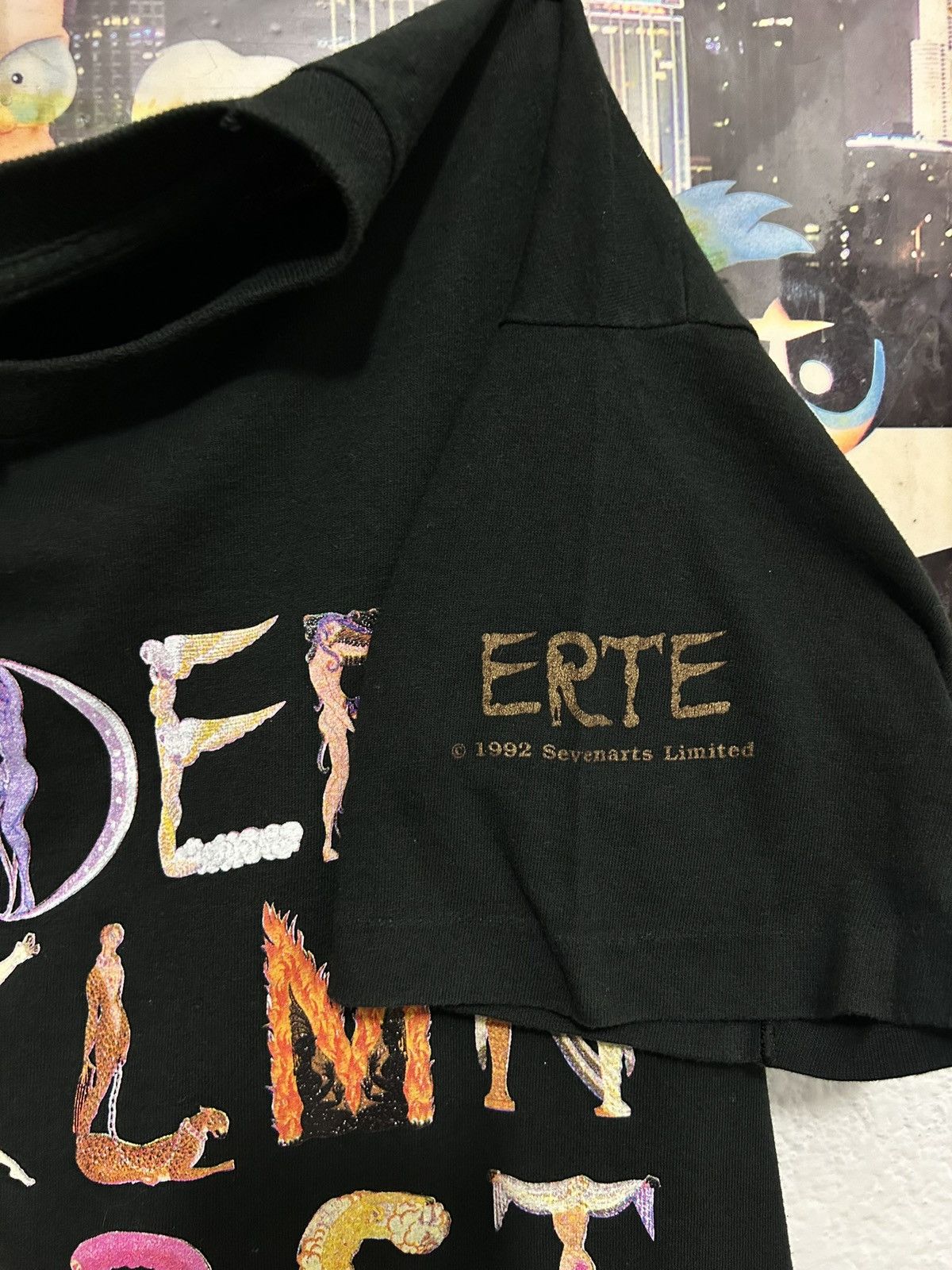 Arts & Science ERTE ALPHABET SEVEN ARTS LIMITED VINTAGE 1992 Size US XL / EU 56 / 4 - 4 Thumbnail