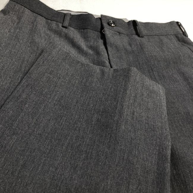 Comme des Garcons Homme Casual Pants Slacks Zip Fly Plain Black Size US 30 / EU 46 - 5 Thumbnail
