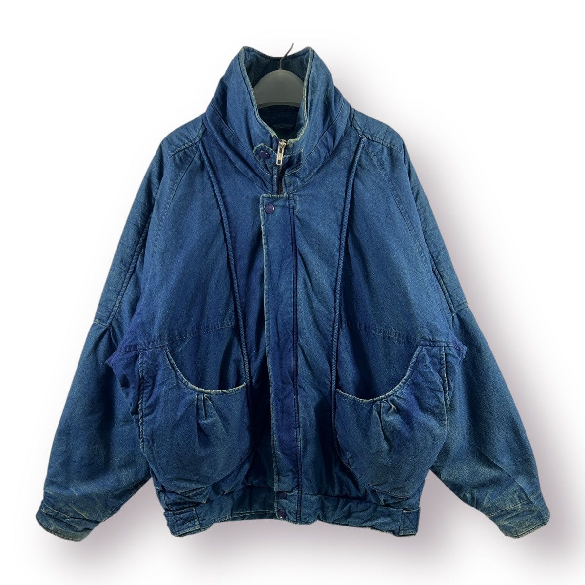 Japanese Brand 🔥 Vintage Bomber Rita Club 4042571 indigo Size US XL / EU 56 / 4 - 1 Thumbnail