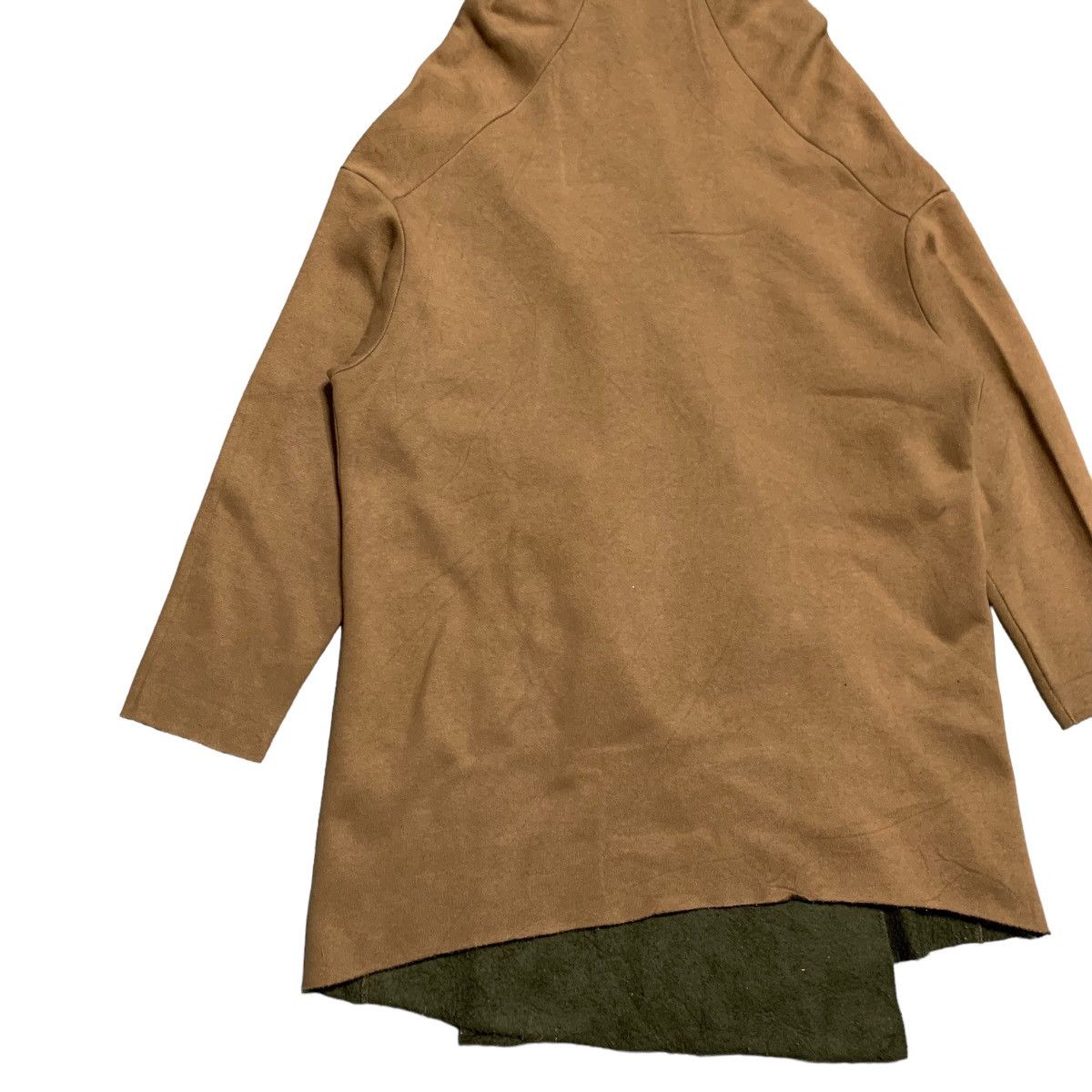 Japanese Brand Mizuiro Industries Buttonless Coat Size L / US 10 / IT 46 - 9 Thumbnail