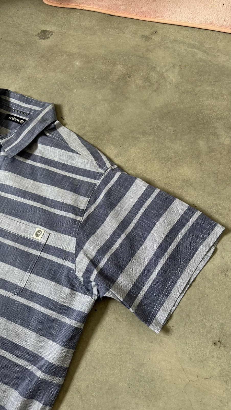 Other SOLARIS MENS CASUAL SHORT SLEEVE SHIRT Size US XXL / EU 58 / 5 - 4 Thumbnail
