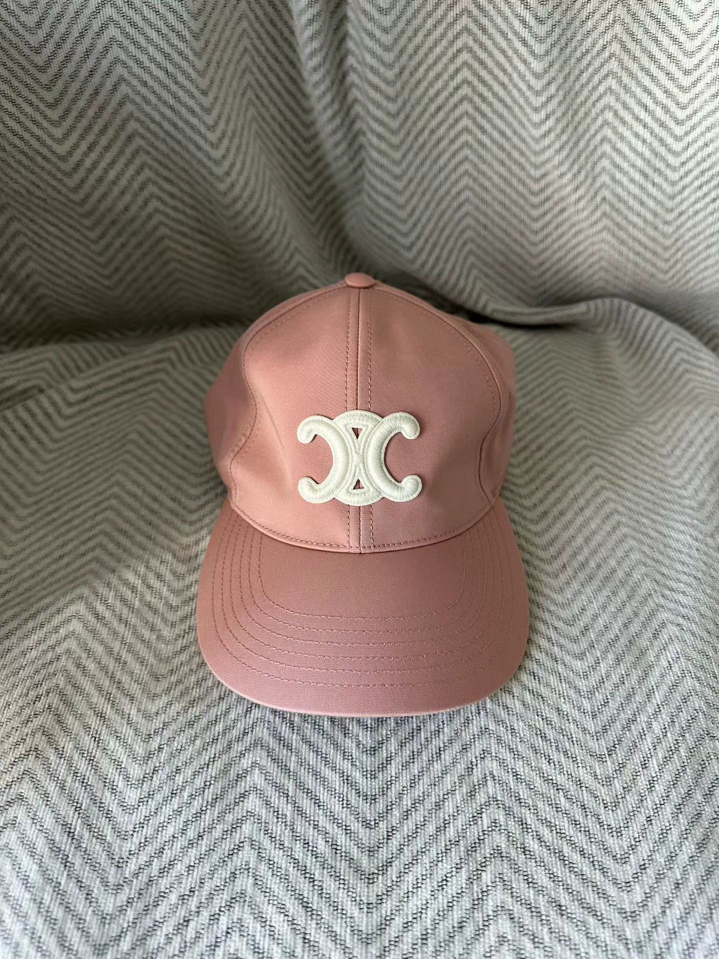 Celine Celine pink Triomphe baseball cap M Size ONE SIZE - 1 Thumbnail