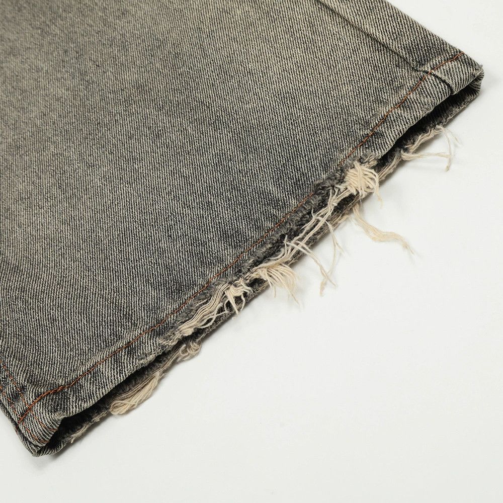 Vintage Men's hippie trend distressed washed flared jeans Size US 32 / EU 48 - 7 Thumbnail