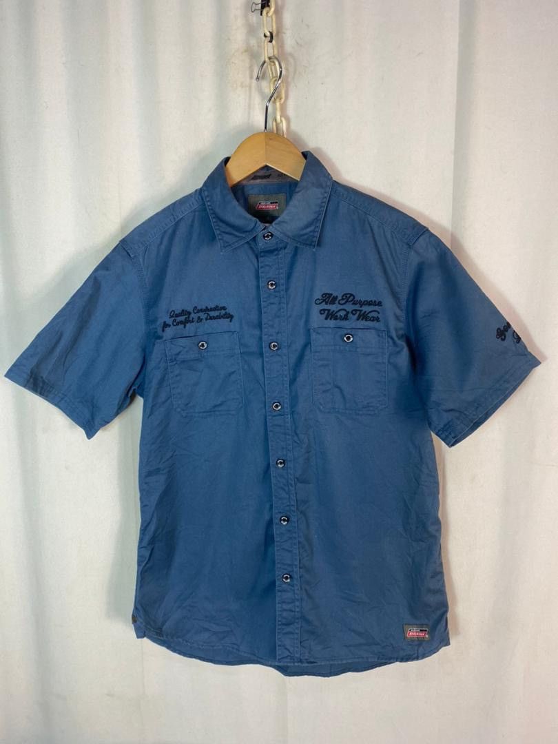 Dickies Best price 🔥Dickies spellout workers shirt Size US M / EU 48-50 / 2 - 1 Thumbnail