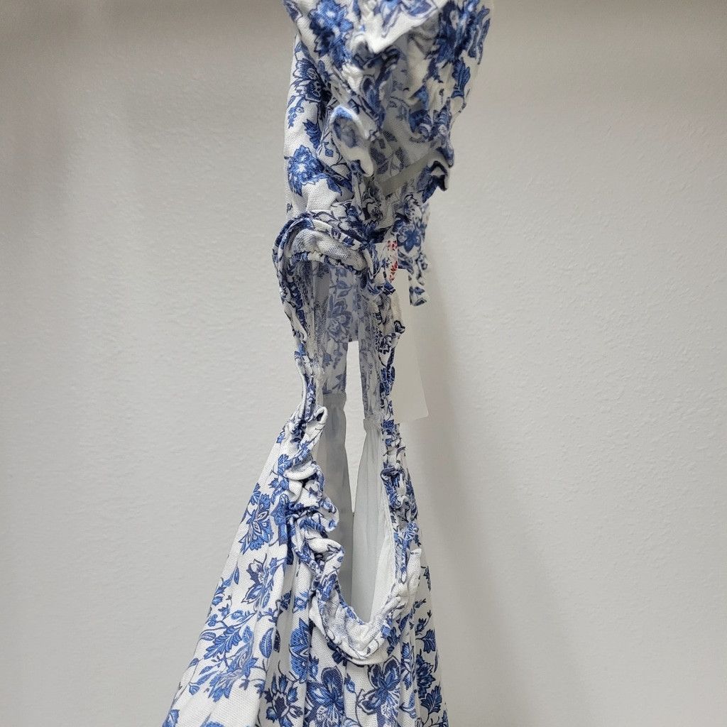 Other BY THE RIVER Women Maxi Cut-Out Cotton Linen Blend Floral Li Size S / US 4 / IT 40 - 11 Thumbnail