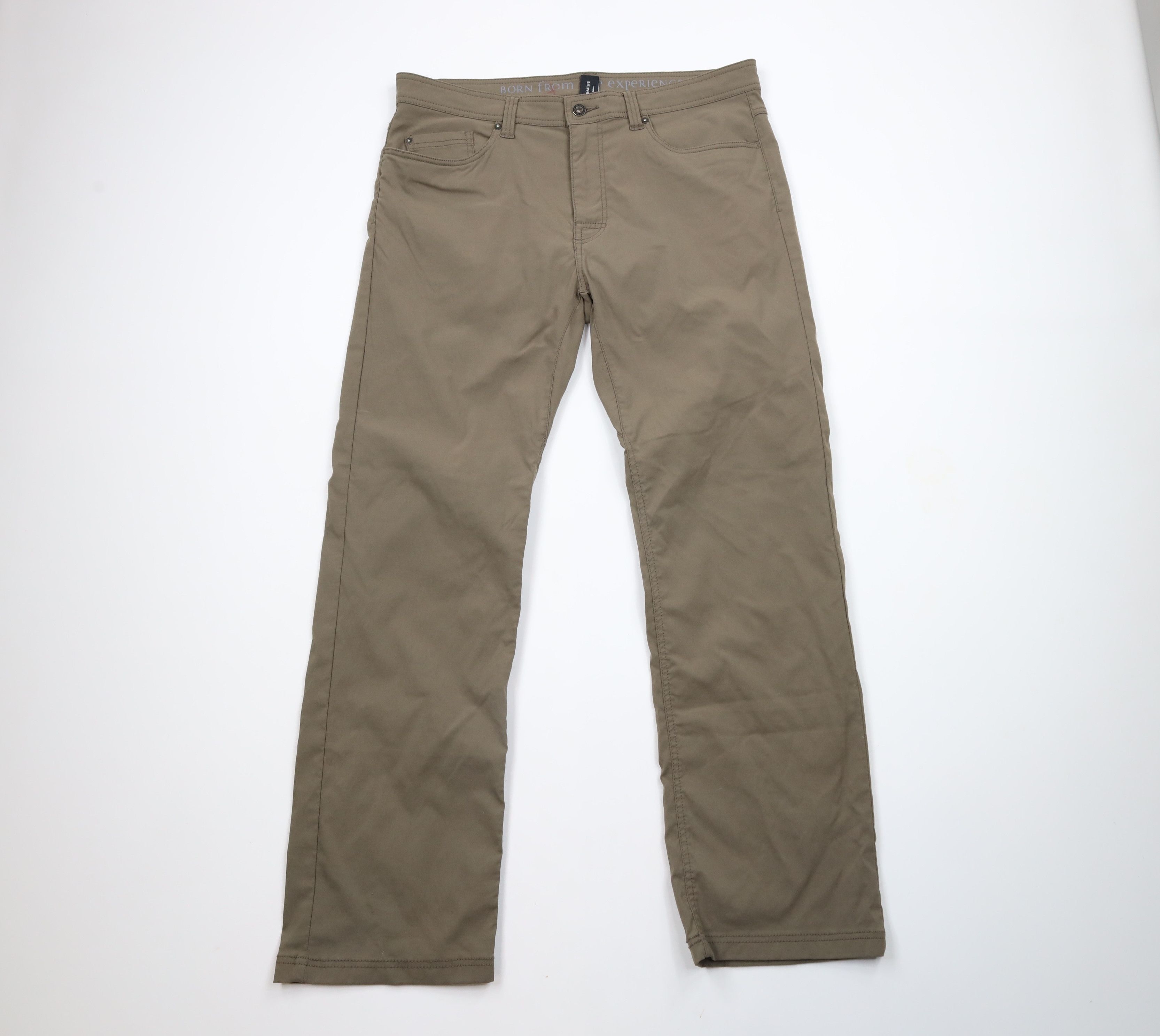 Prana × Vintage prAna Breathe Fit Stretch Brion Hiking Trail Pants Brown Size US 36 / EU 52 - 1 Thumbnail