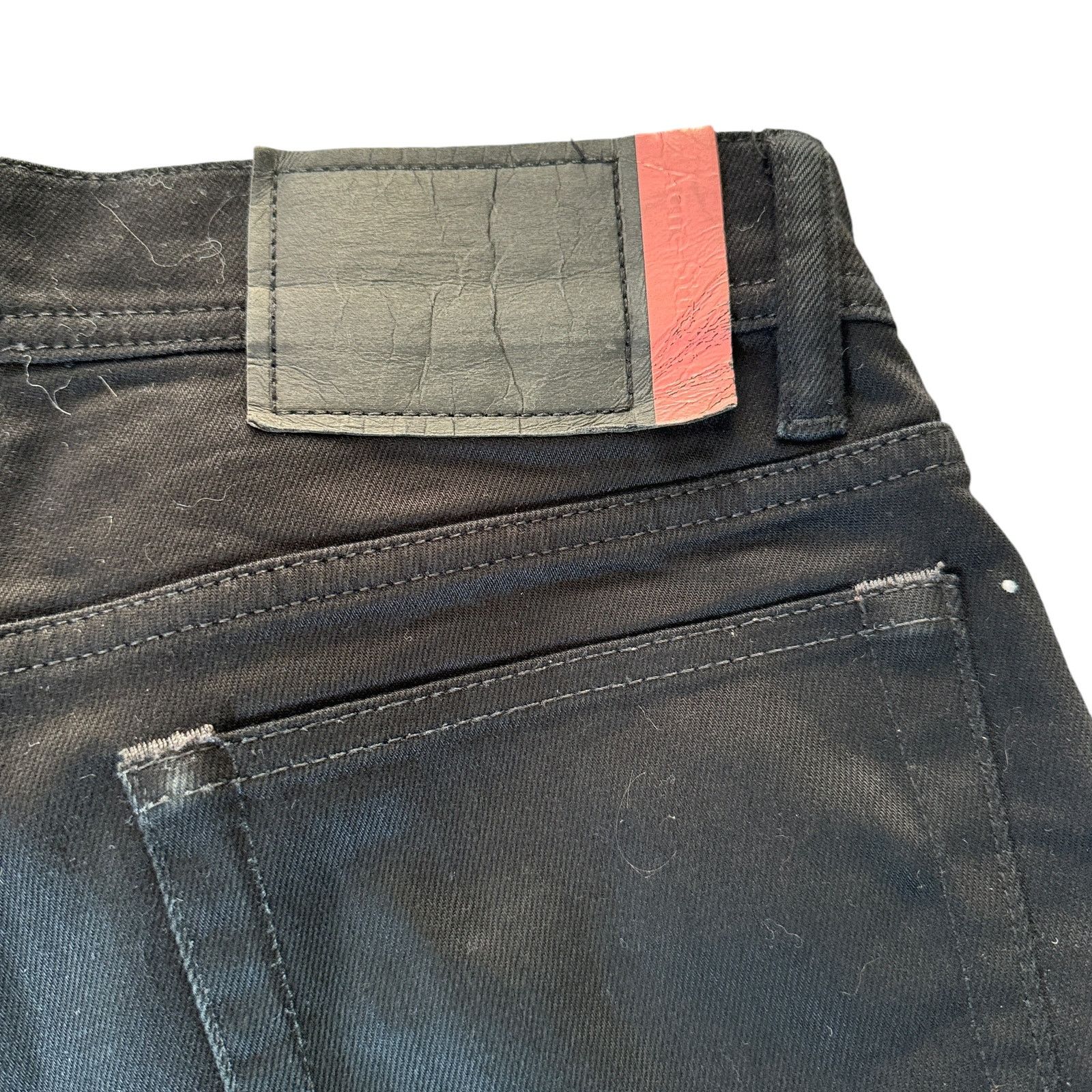 Acne Studios ACNE Studios North Skinny Fit Jean Stay Black Size US 29 - 5 Thumbnail