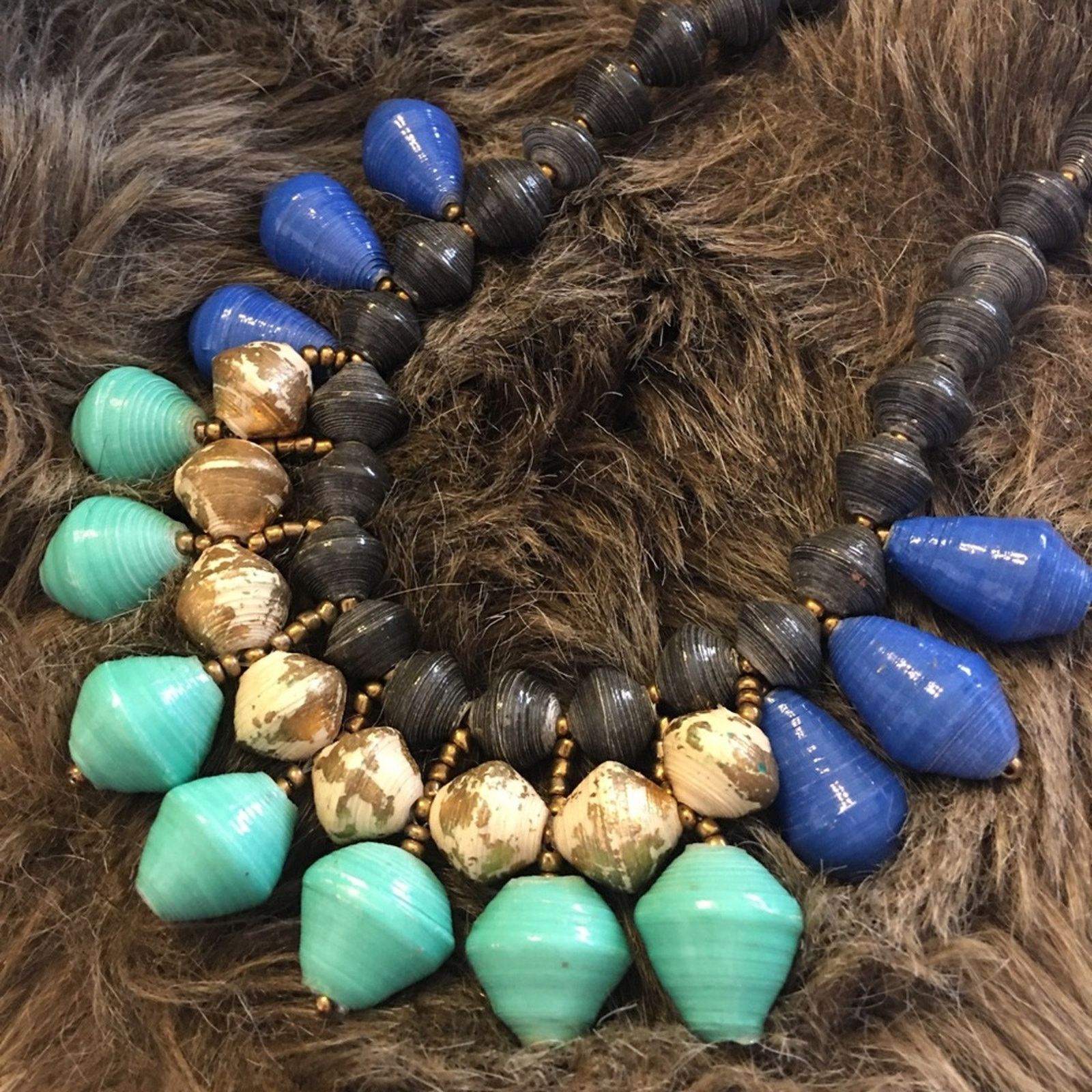 Jewelry Vintage Teng Yue handmade chunky bead necklace Size ONE SIZE - 6 Thumbnail