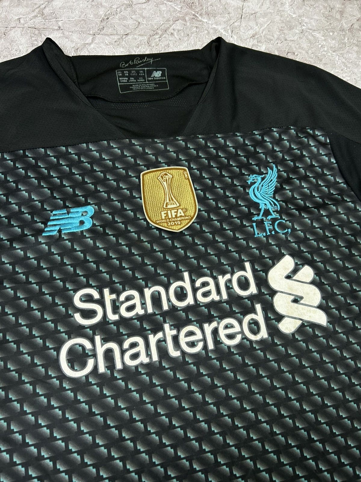 Other Mens Vintage New Balance Liverpool FC T-shirt FIFA jersey Size US XL / EU 56 / 4 - 4 Thumbnail