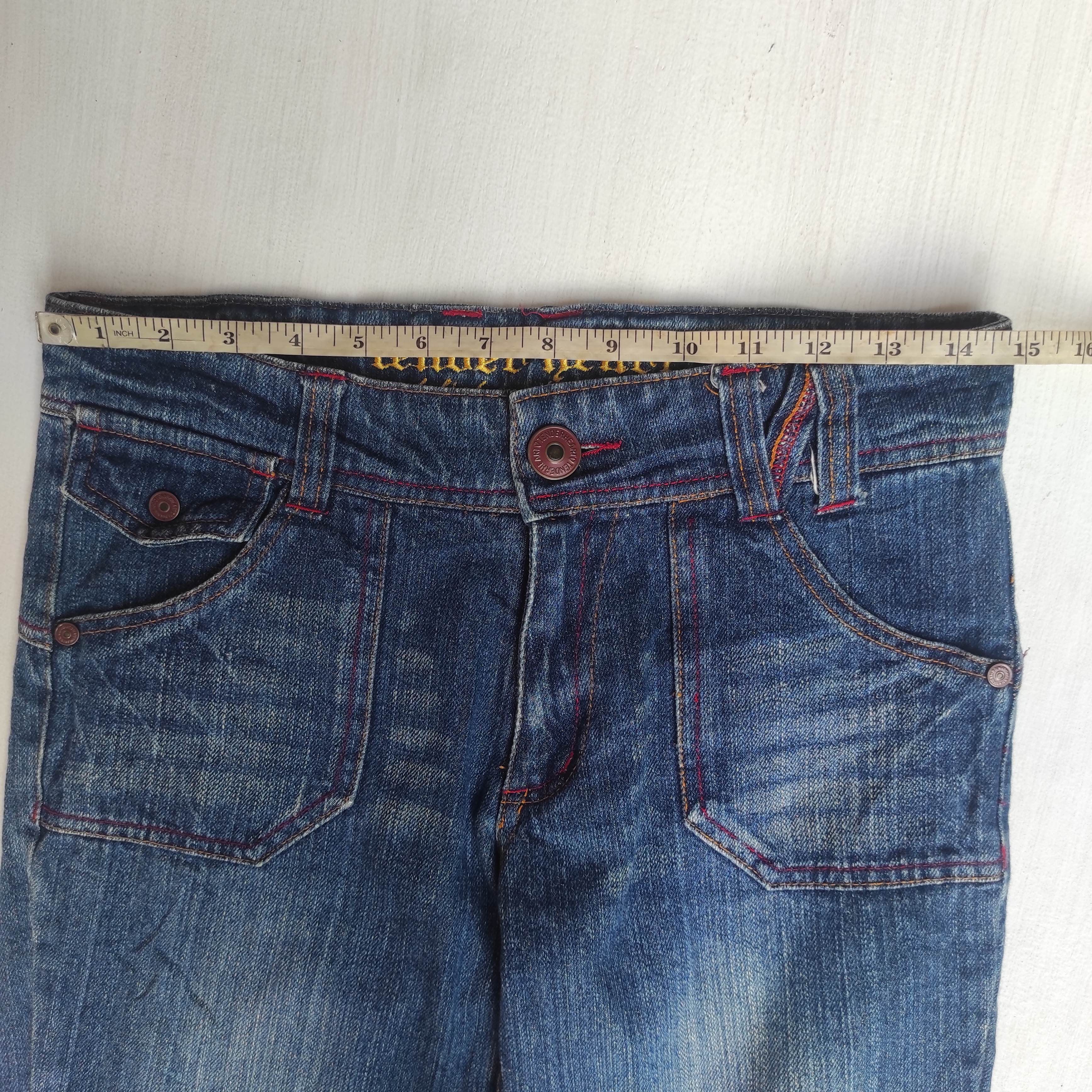 Hysteric Glamour Flare Jeans TENDER HEART NEW TRIBE Low Rise Boot cut Denim Size 28" / US 6 / IT 42 - 18 Thumbnail