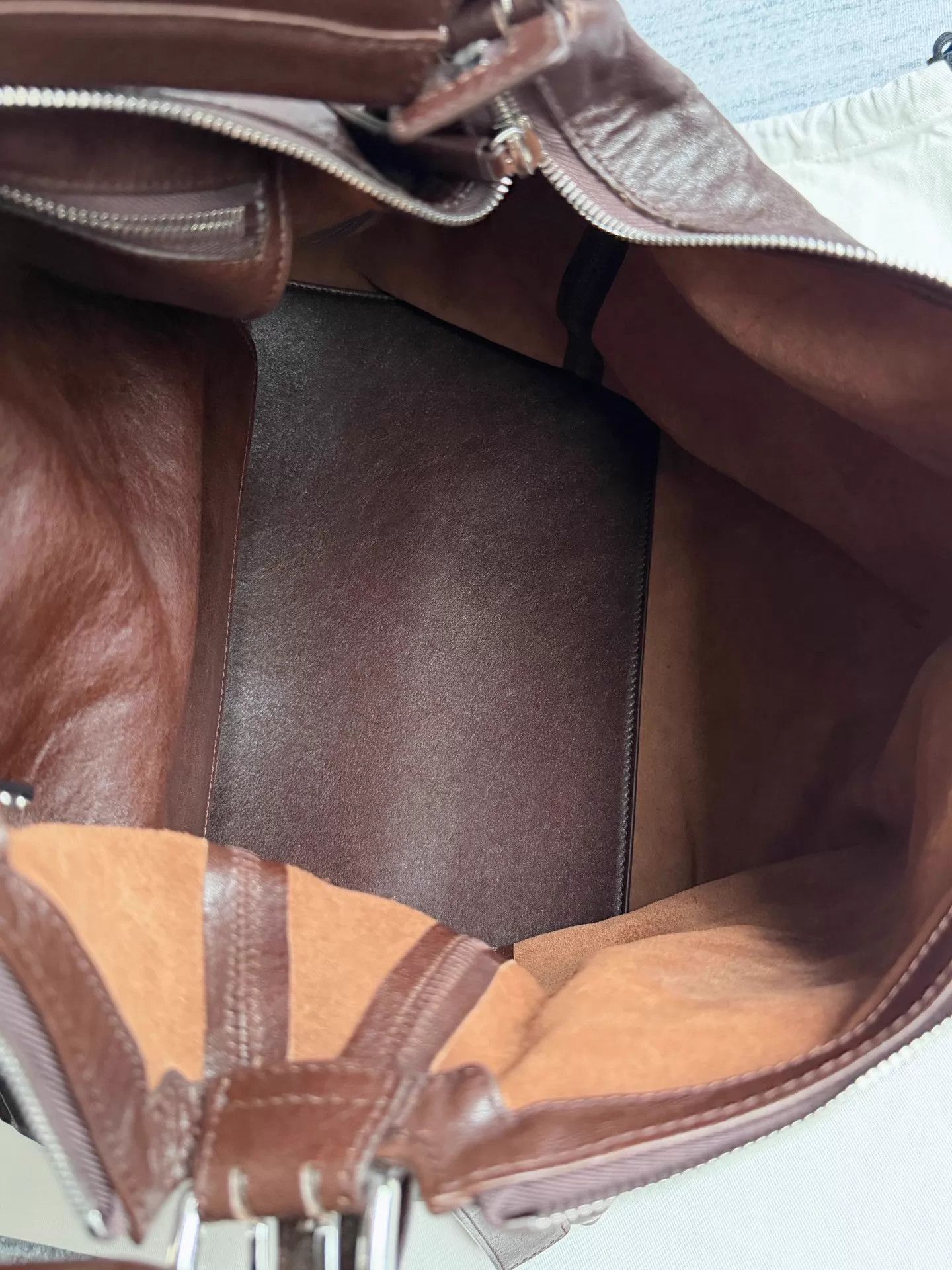 Lemaire Lemaire Belted Hobo Tote Espresso Calfskin Jennie 25SS Size ONE SIZE - 7 Thumbnail