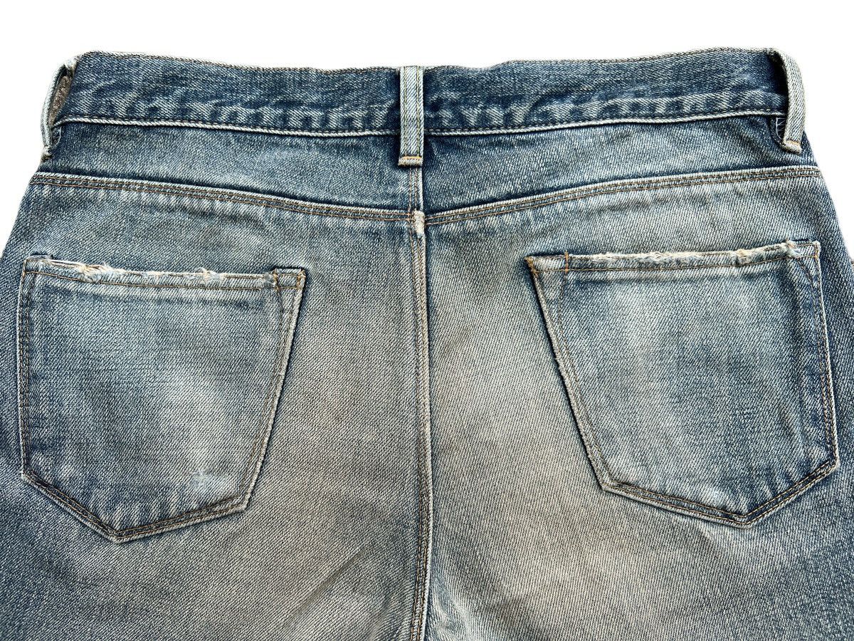 Vintage Vintage Rag Denim Distressed Rusty Denim Jeans 32x33.5 Size US 32 / EU 48 - 9 Thumbnail