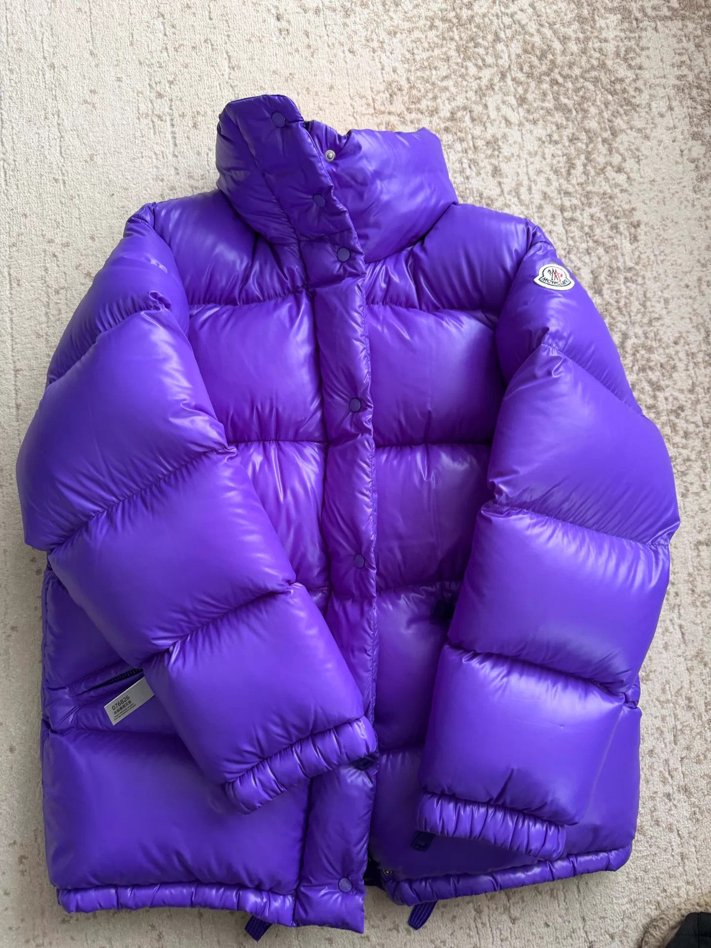 Moncler Moncler Purple 1 Near New Down Jacket Size S / US 4 / IT 40 - 3 Thumbnail