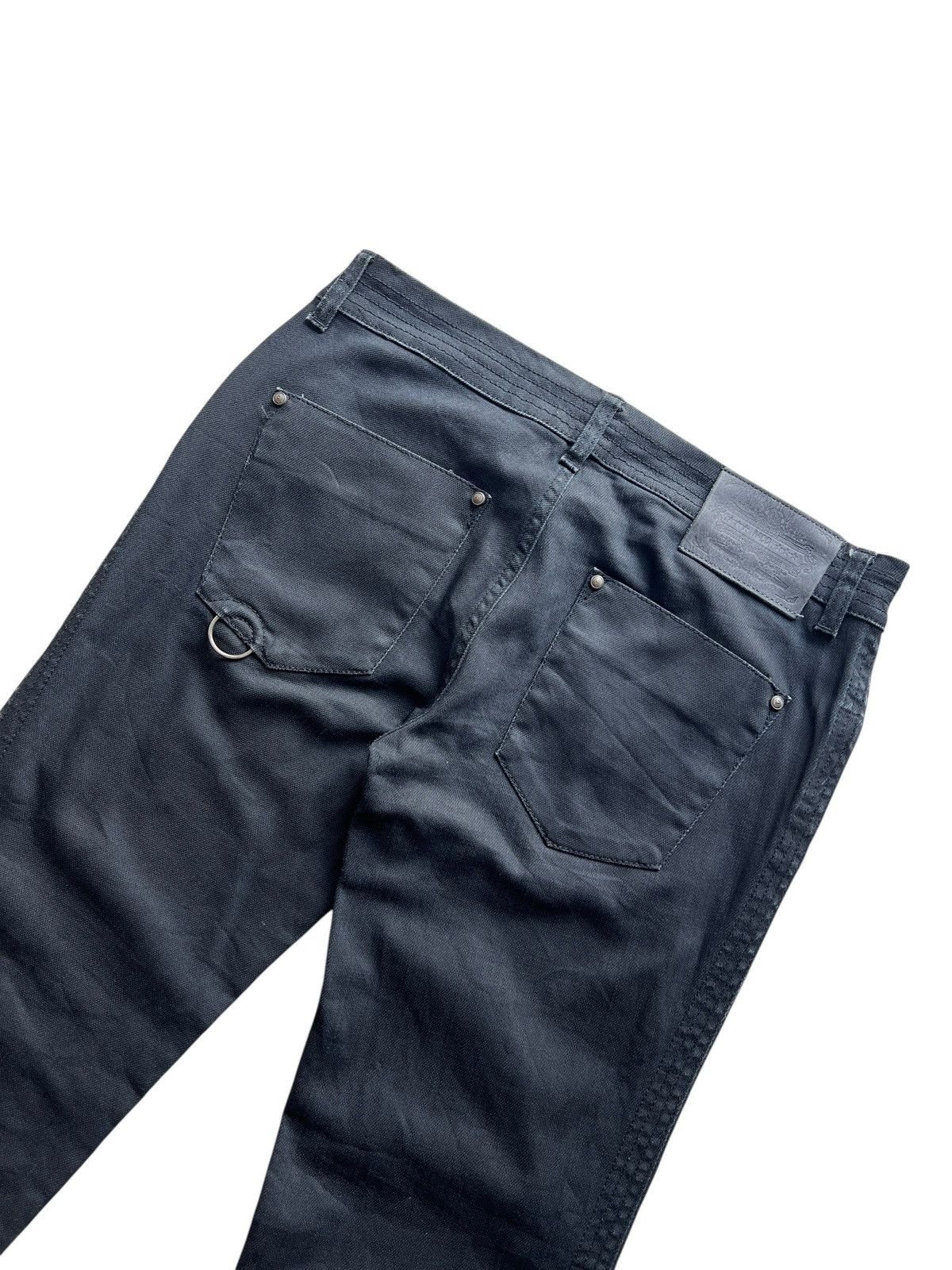 Alexander McQueen Alexander McQueen Coated Black Slim Jeans Size 30" / US 8 / IT 44 - 7 Thumbnail