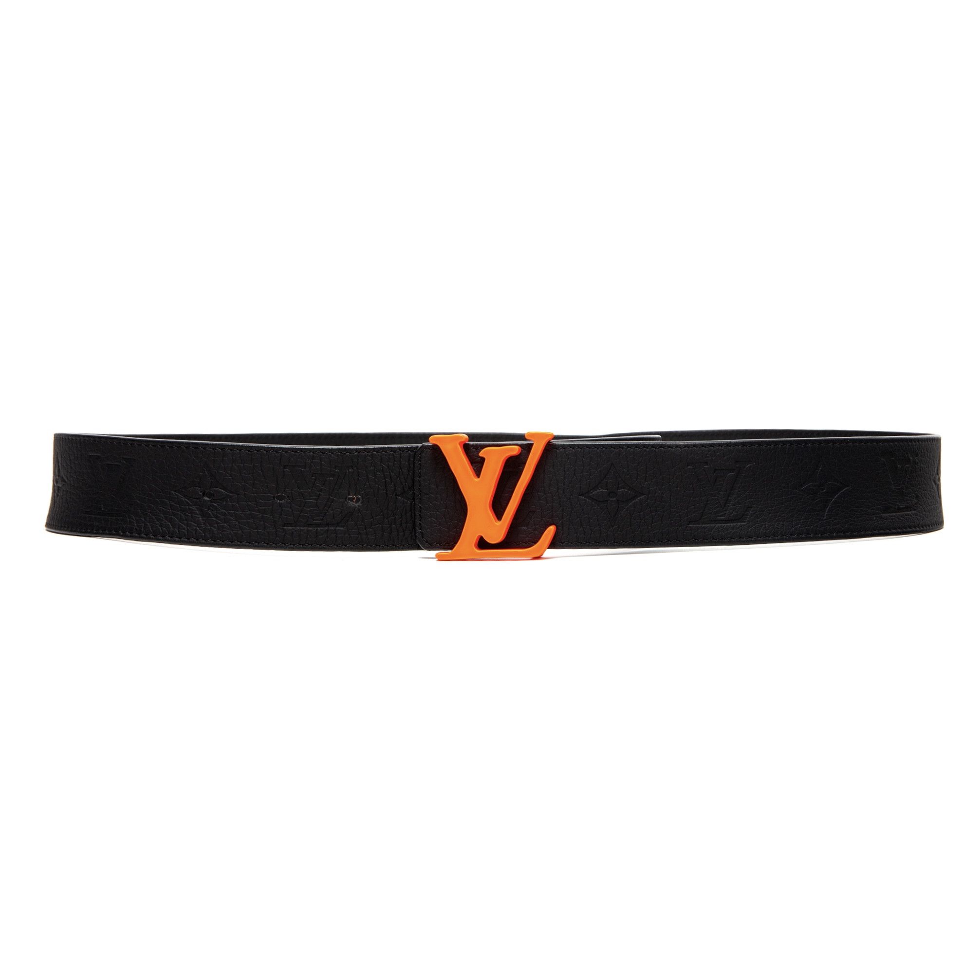 Louis Vuitton Initials Shape Belt Monogram 40MM Absolute Black (Orange Bu Size ONE SIZE - 1 Thumbnail