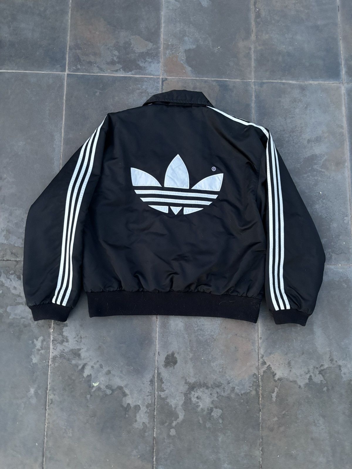 Adidas × Vintage Bomber vintage adidas firebird with big logo 1995s (Rare) Size US M / EU 48-50 / 2 - 3 Thumbnail