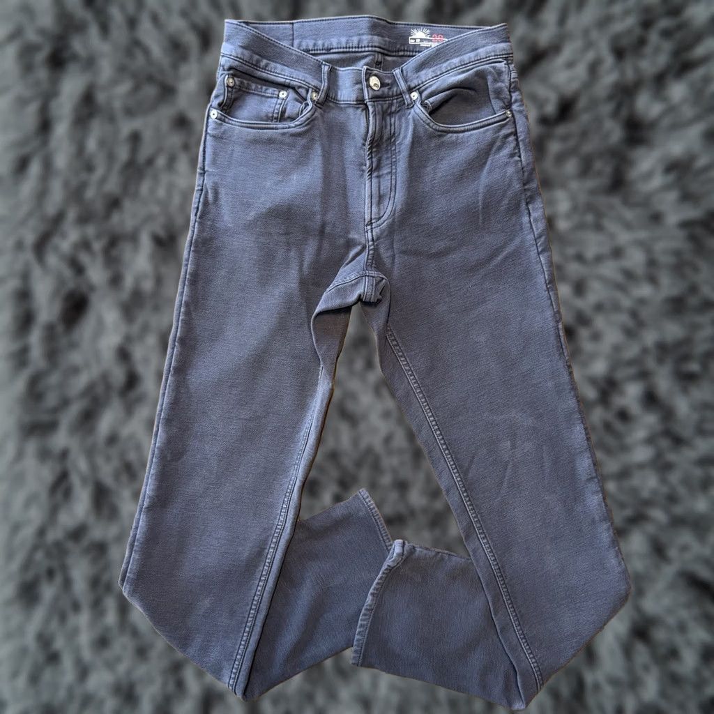 Faherty Faherty Jeans Mens Size 29x31 Blue Stretch Denim Regular Straight City Size US 29 - 1 Thumbnail