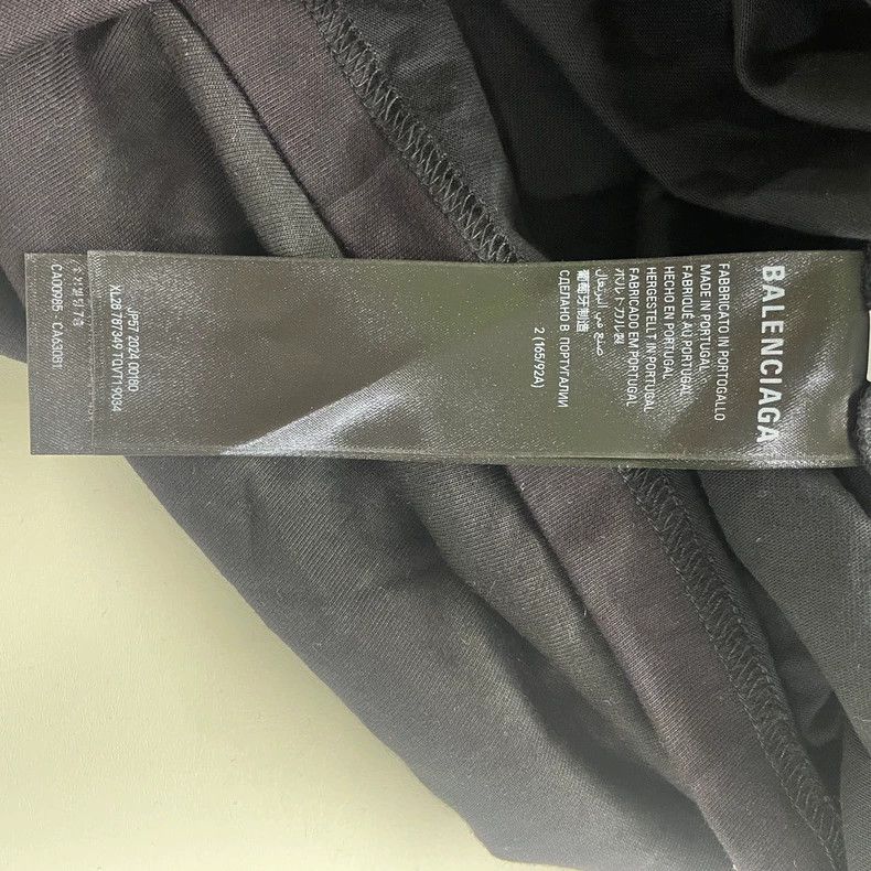 Balenciaga Balenciaga SS24 Logo Printed Short Sleeve T-Shirt Regular Size US M / EU 48-50 / 2 - 5 Thumbnail